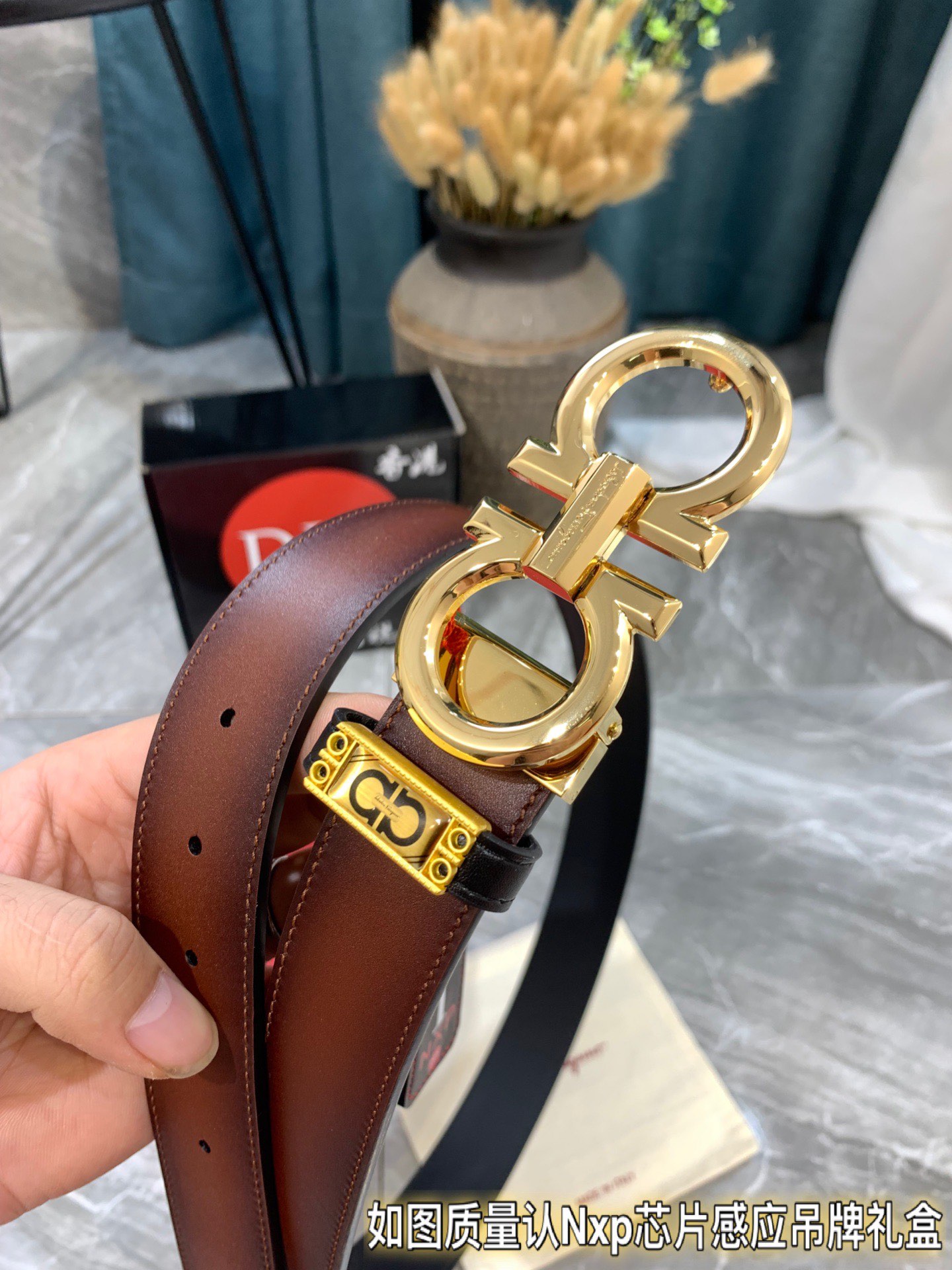 Streetwear Belt Ferragamo 319301 size:3.5cm - vstockx