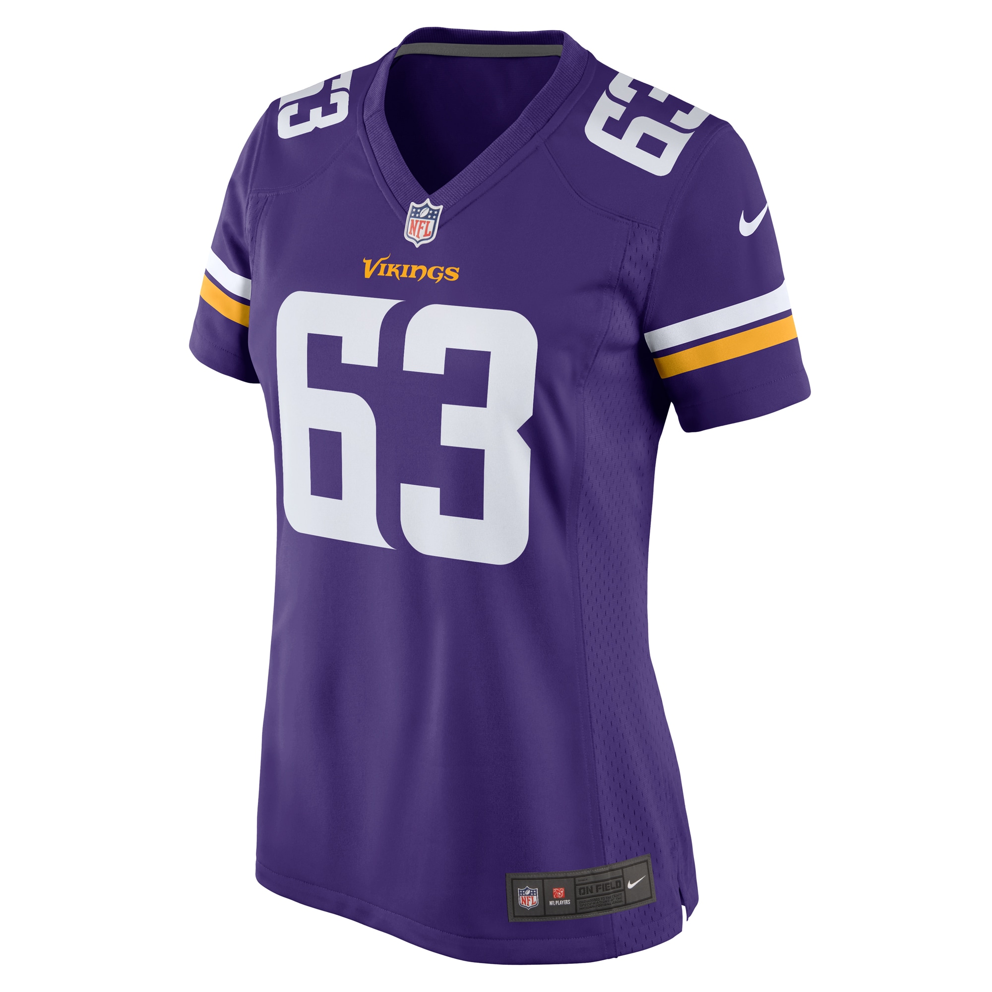 Chim Okorafor Minnesota Vikings Nike Women's Team Game Jersey - Purple - vstockx