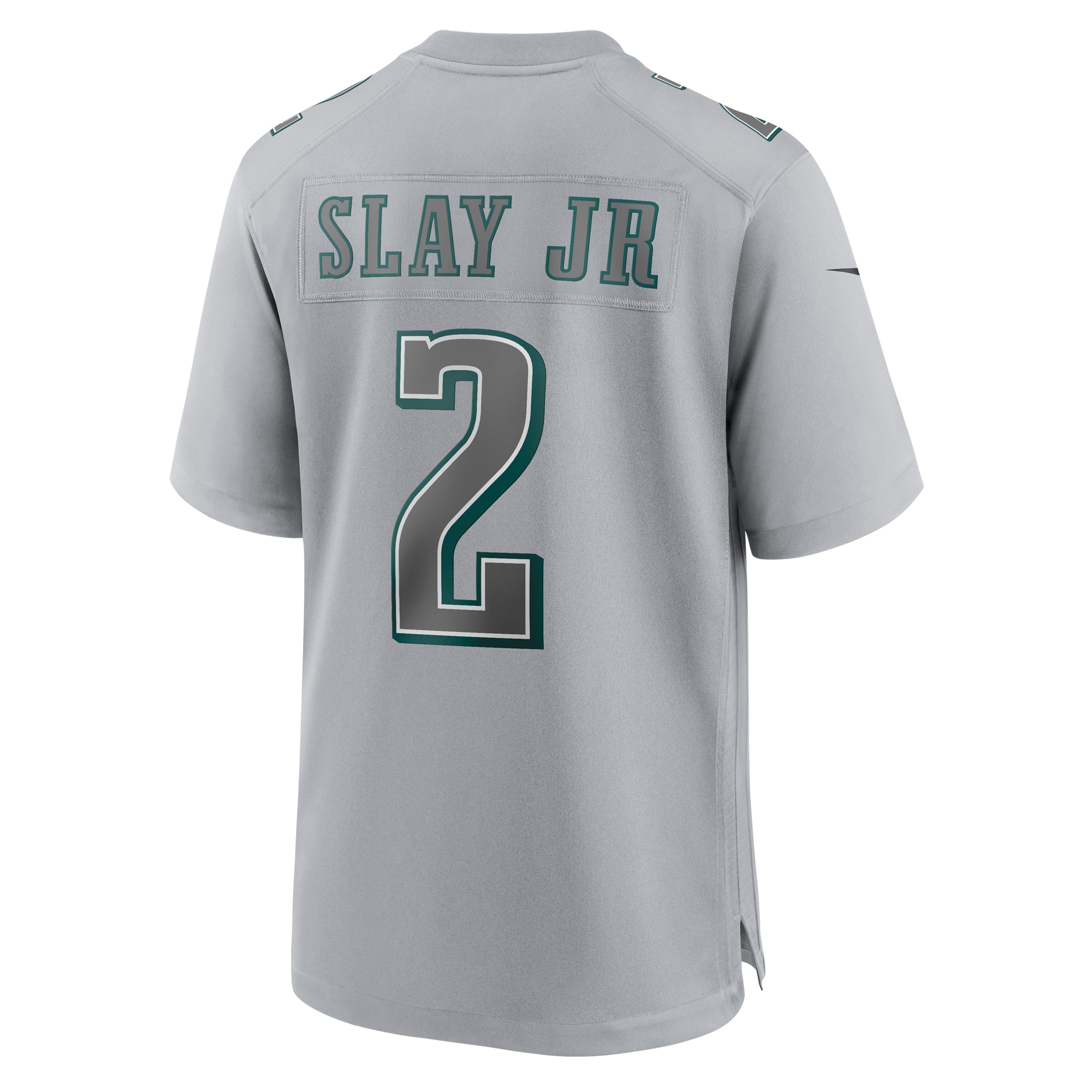 Darius Slay Jr. Philadelphia Eagles Nike Super Bowl LVII Patch Atmosphere Fashion Game Jersey - Gray - vstockx