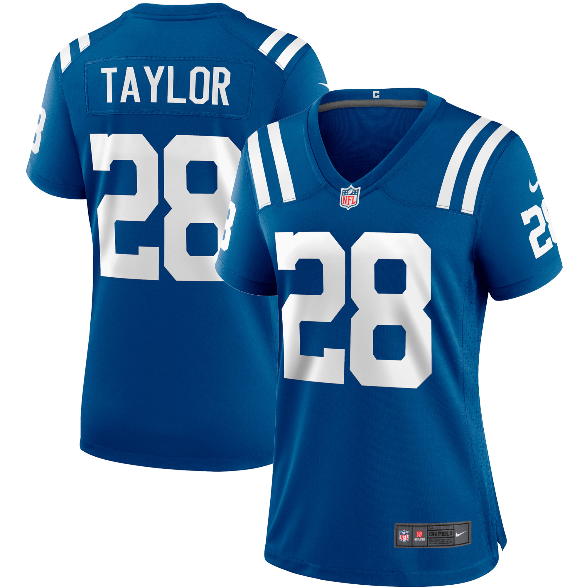Jonathan Taylor Indianapolis Colts Nike Women's Player Game Jersey - Royal - vstockx