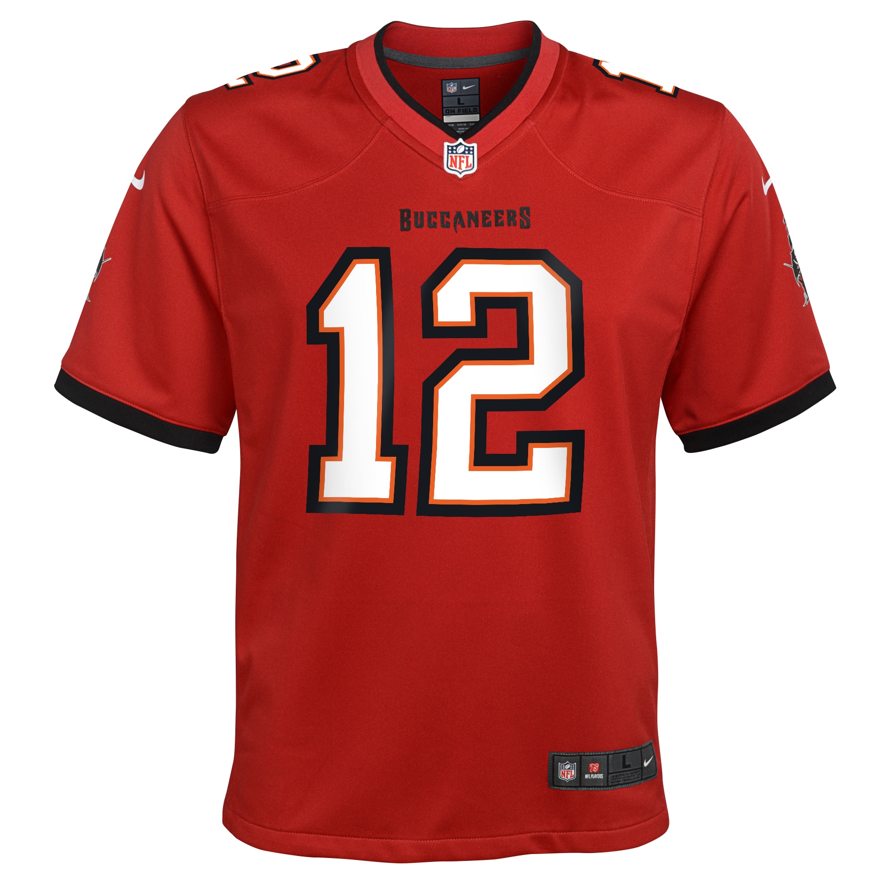 Tom Brady Tampa Bay Buccaneers Nike Youth Game Jersey - Red - vstockx