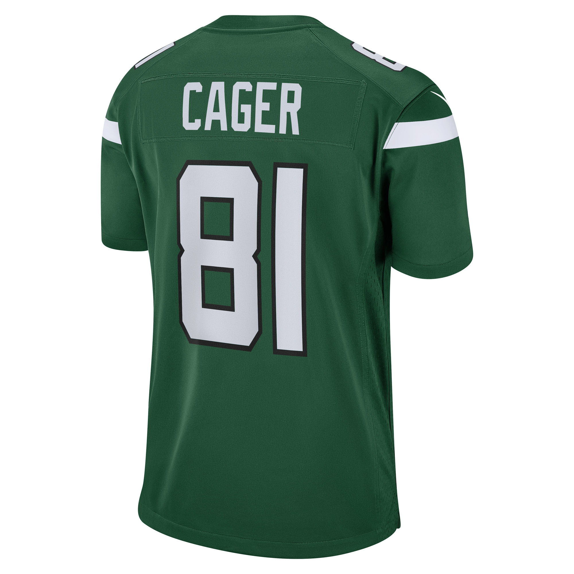 Lawrence Cager New York Jets Nike Team Game Player Jersey - Gotham Green - vstockx