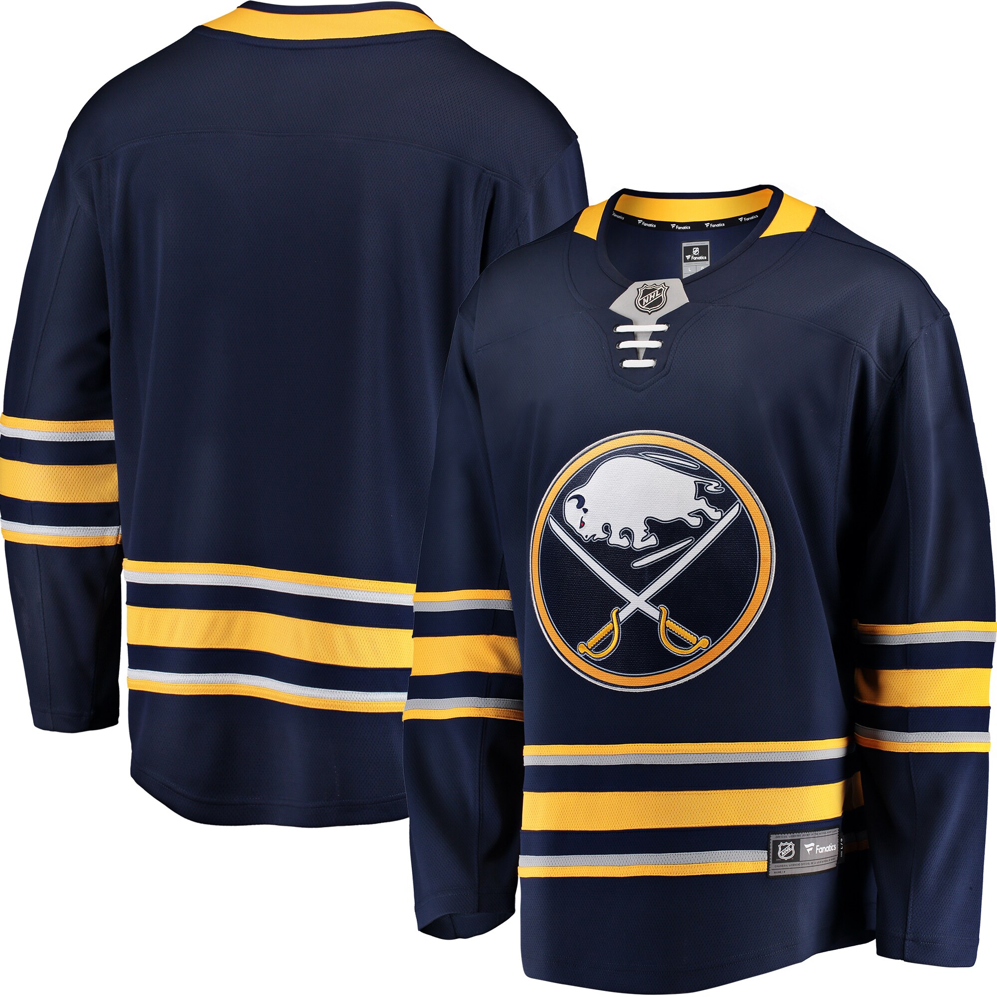 Buffalo Sabres Fanatics Branded Breakaway Home Jersey - Blue - vstockx