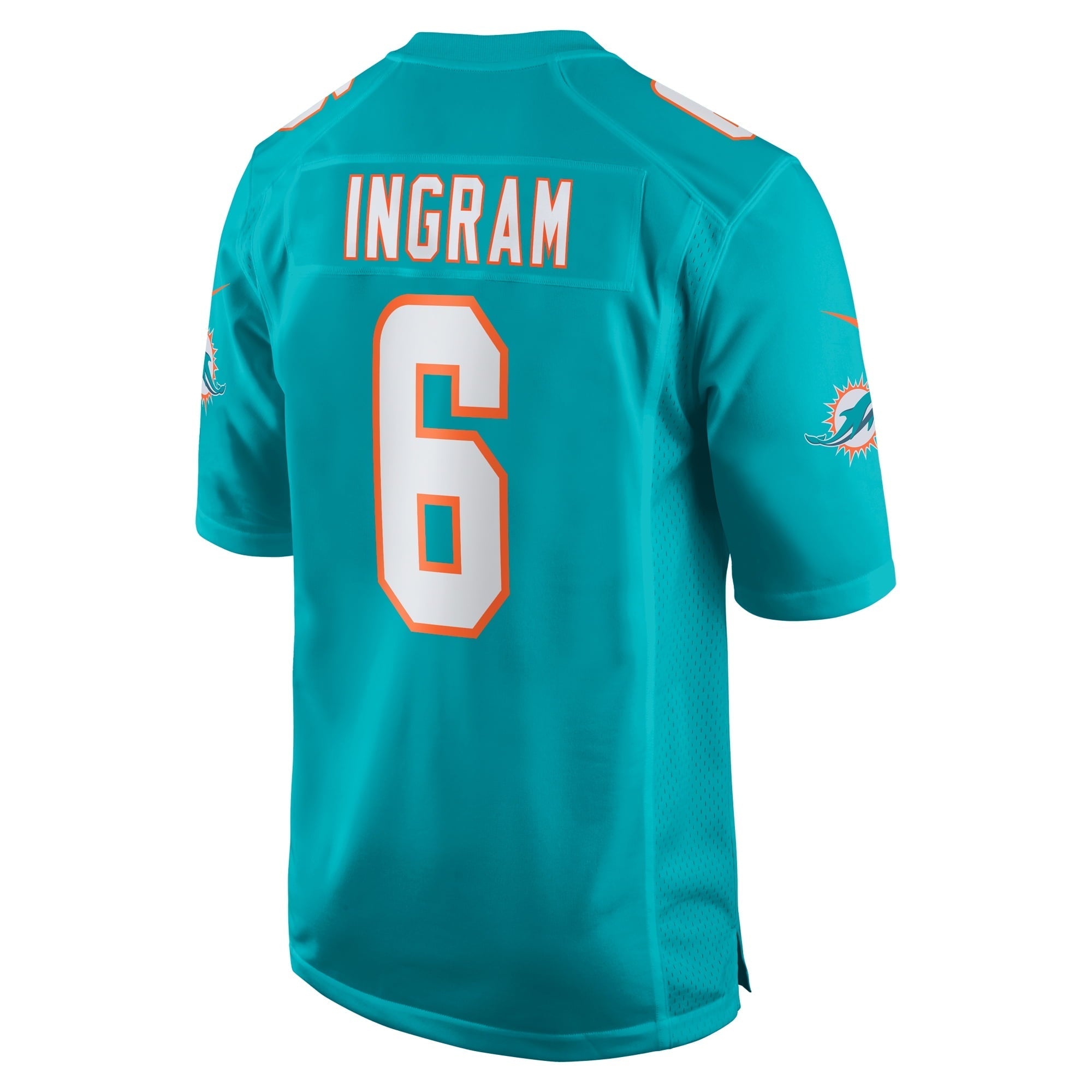 Men's Nike Melvin Ingram Aqua Miami Dolphins Home Game Player Jersey - vstockx