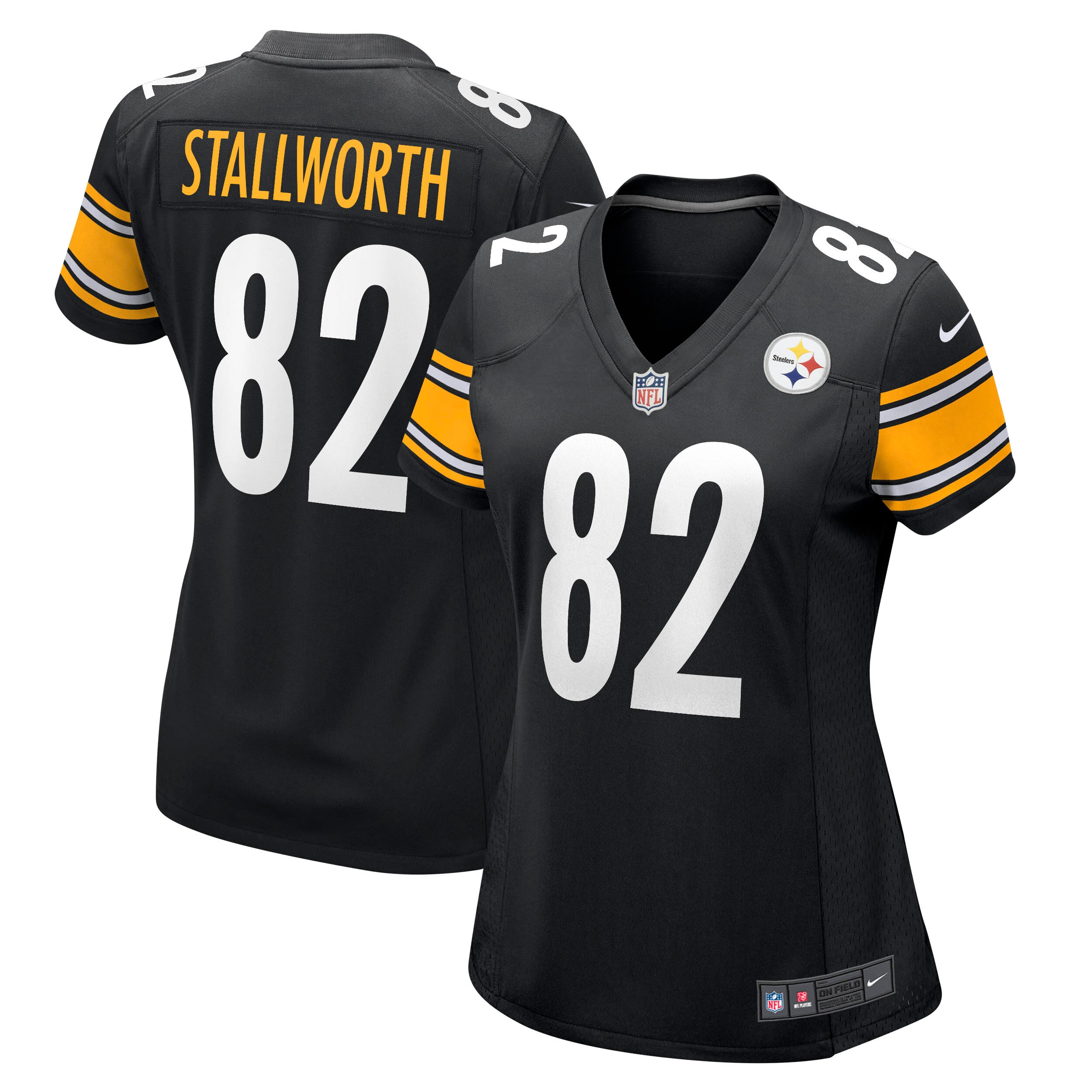 John Stallworth Pittsburgh Steelers Nike Women's Retired Player Jersey - Black - vstockx