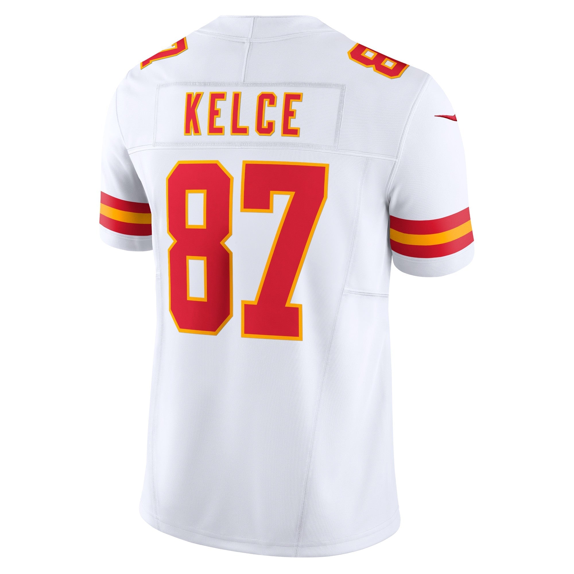 Men's Nike Travis Kelce White Kansas City Chiefs Vapor F.U.S.E. Limited Jersey - vstockx