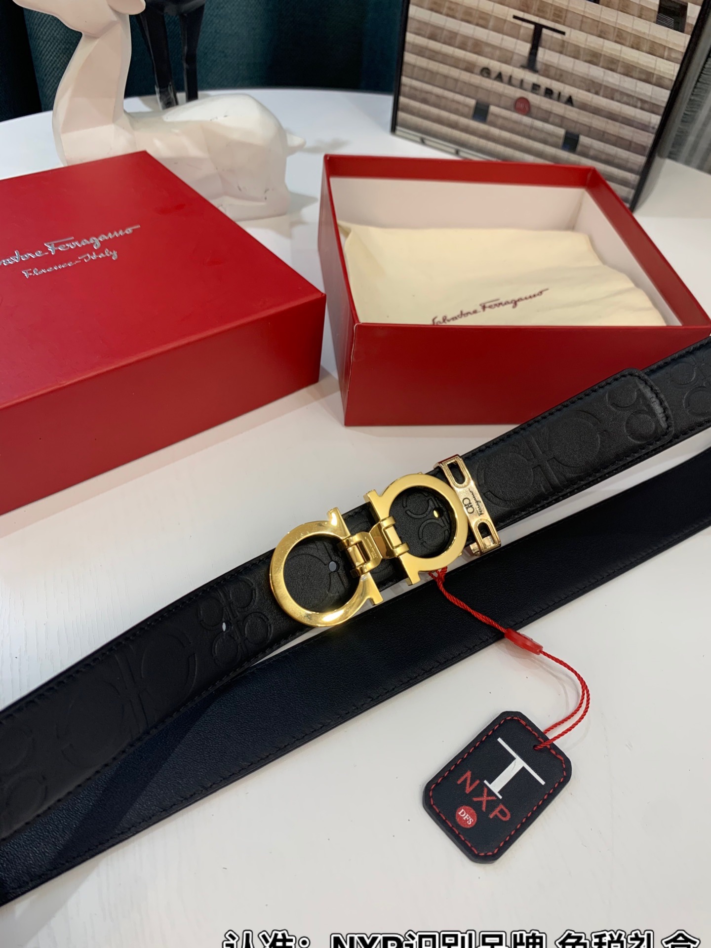Streetwear Belt Ferragamo 319192 size:3.5cm - vstockx