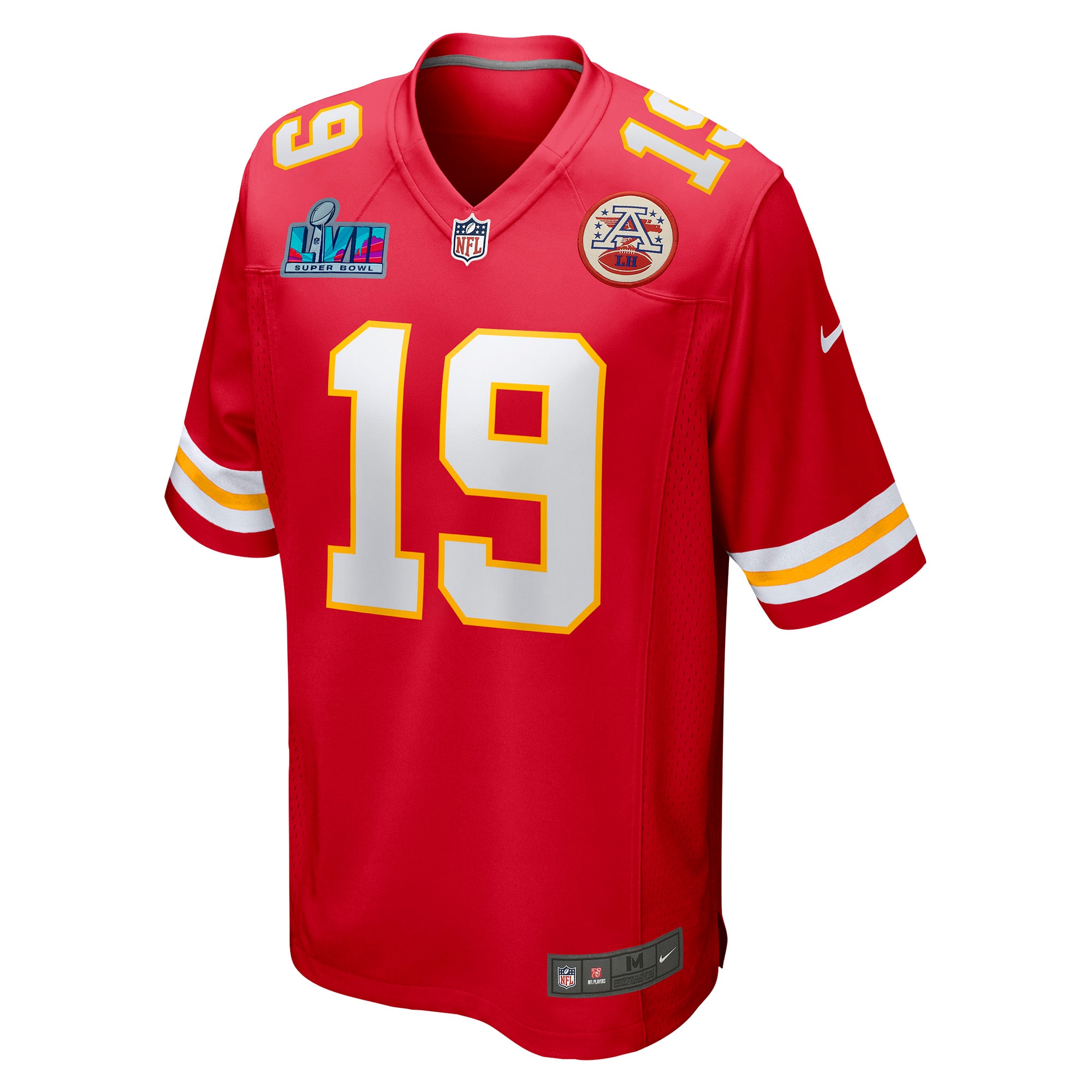 Kadarius Toney Kansas City Chiefs Nike Super Bowl LVII Patch Game Jersey - Red - vstockx