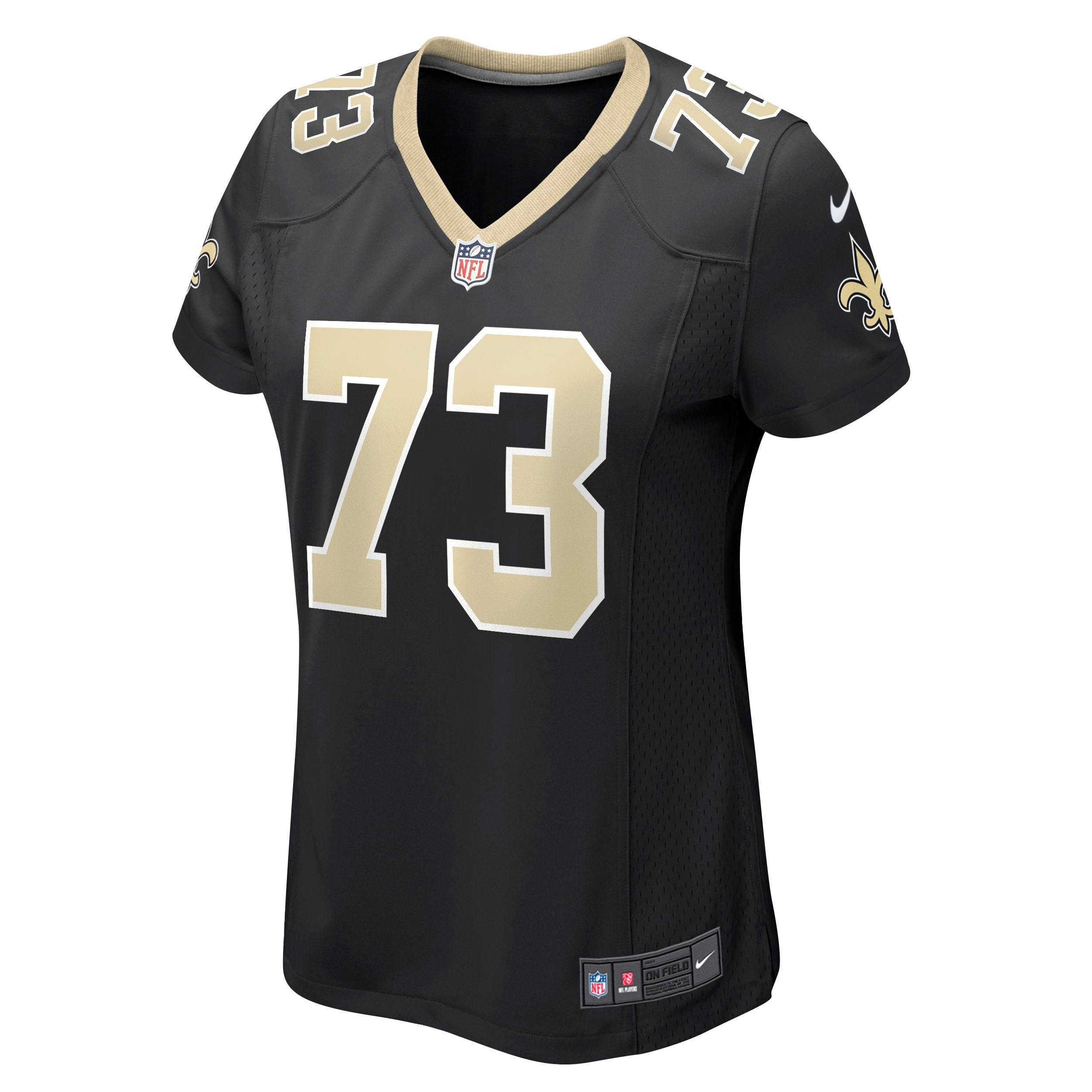 Ethan Greenidge New Orleans Saints Nike Women's Game Jersey - Black - vstockx
