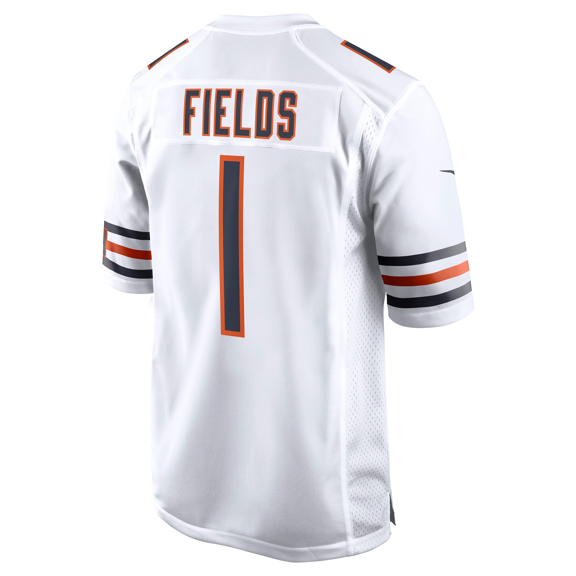 Justin Fields Chicago Bears Nike Player Game Jersey - White - vstockx