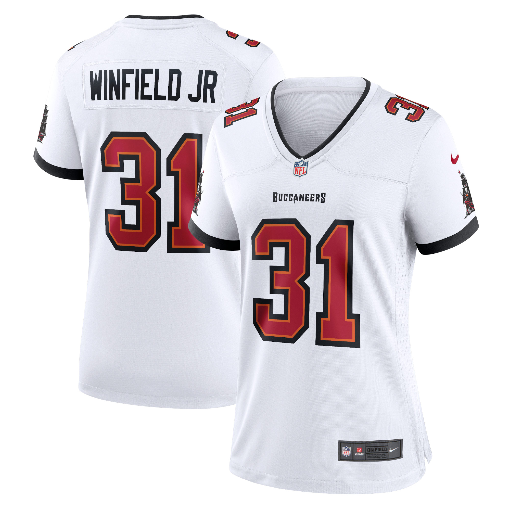 Antoine Winfield Jr. Tampa Bay Buccaneers Nike Women's Game Jersey - White - vstockx