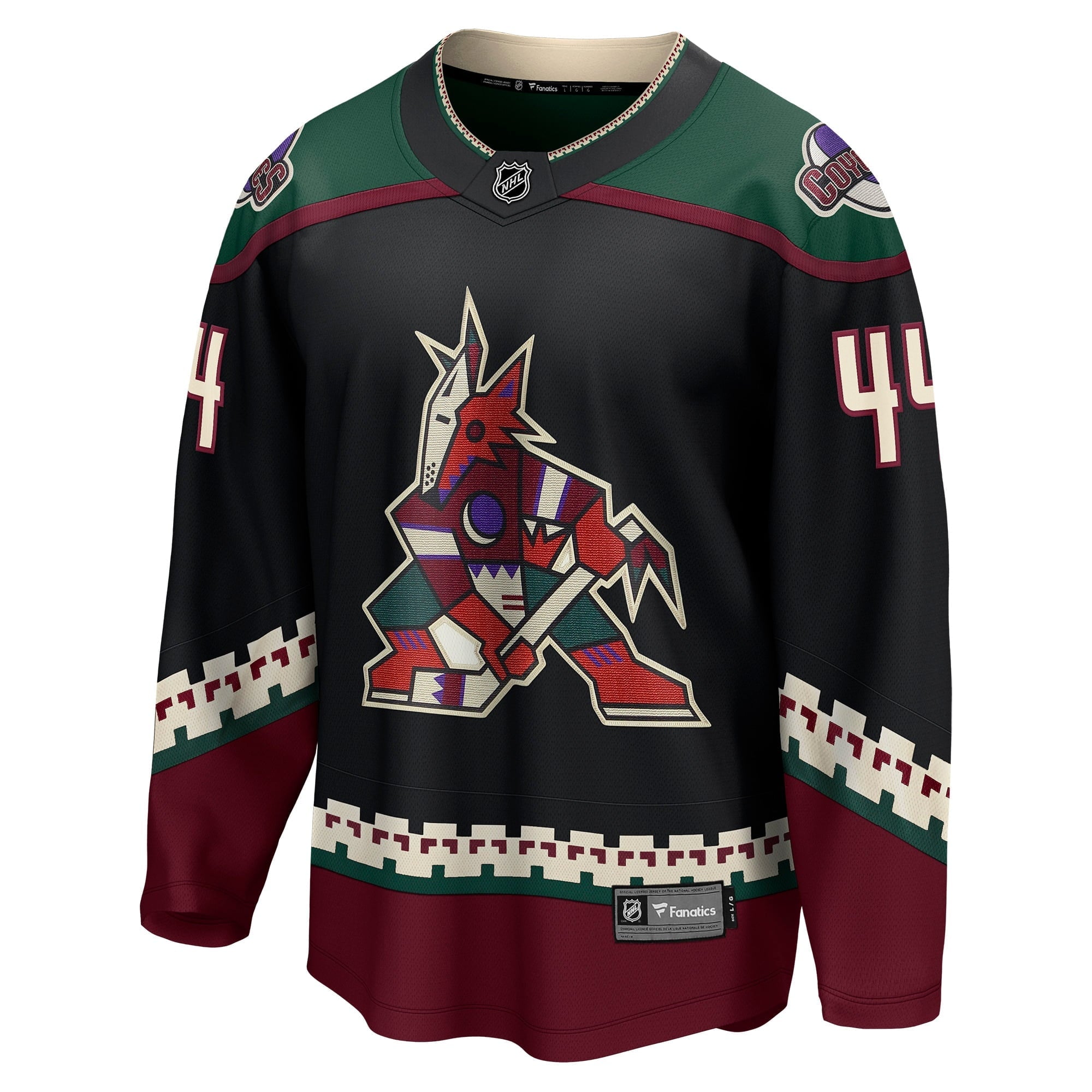 Men's Fanatics Branded Zack Kassian Black Arizona Coyotes Home Breakaway Player Jersey - vstockx