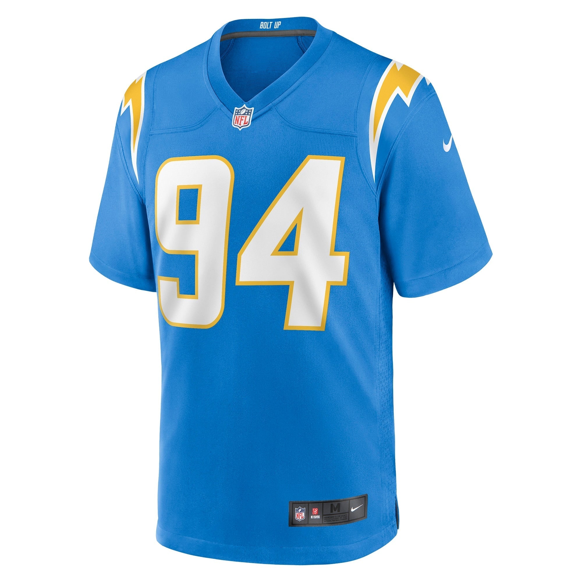 Men's Nike Chris Rumph II Powder Blue Los Angeles Chargers Game Jersey - vstockx