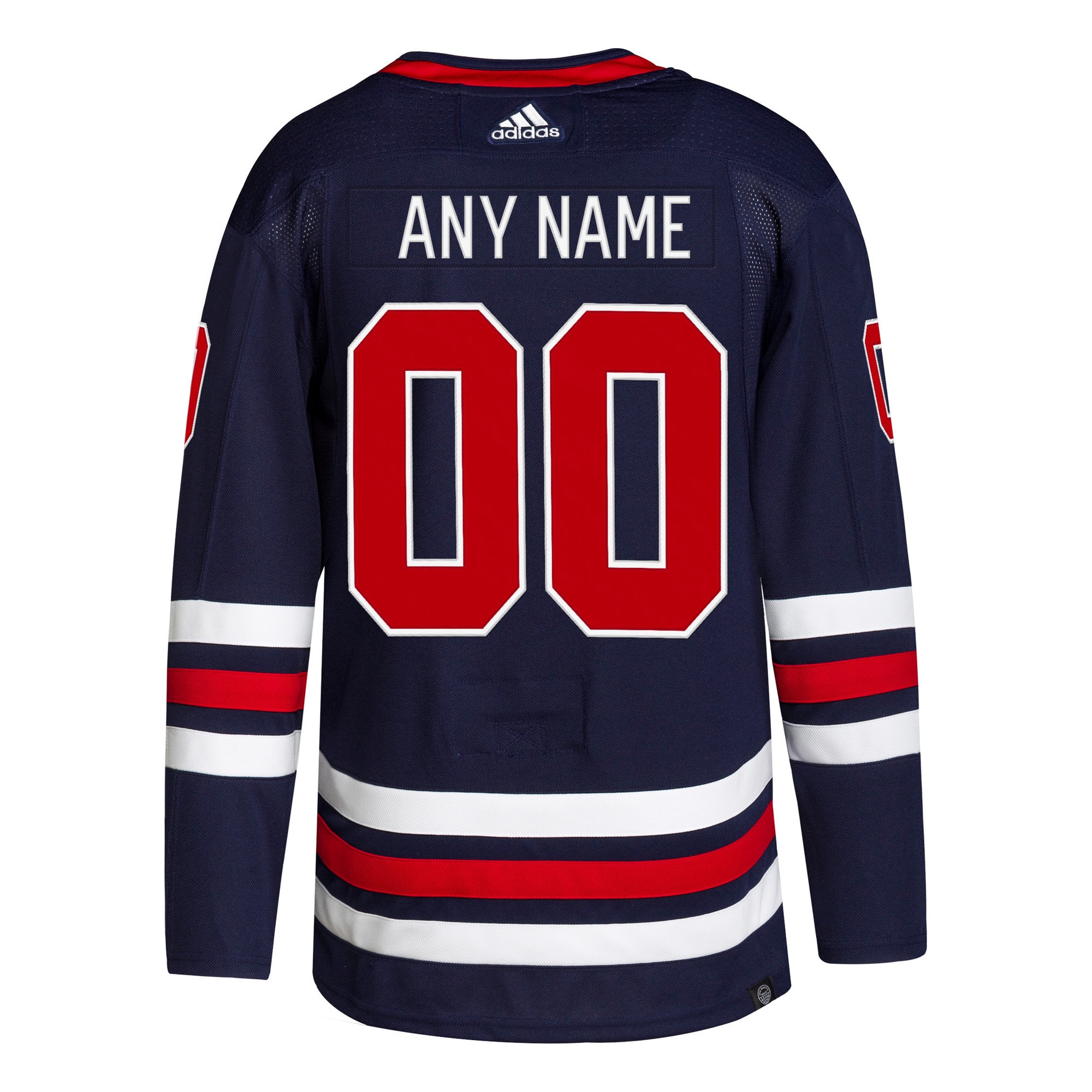 Winnipeg Jets adidas 2021/22 Alternate Primegreen Authentic Pro Custom Jersey - Navy - vstockx