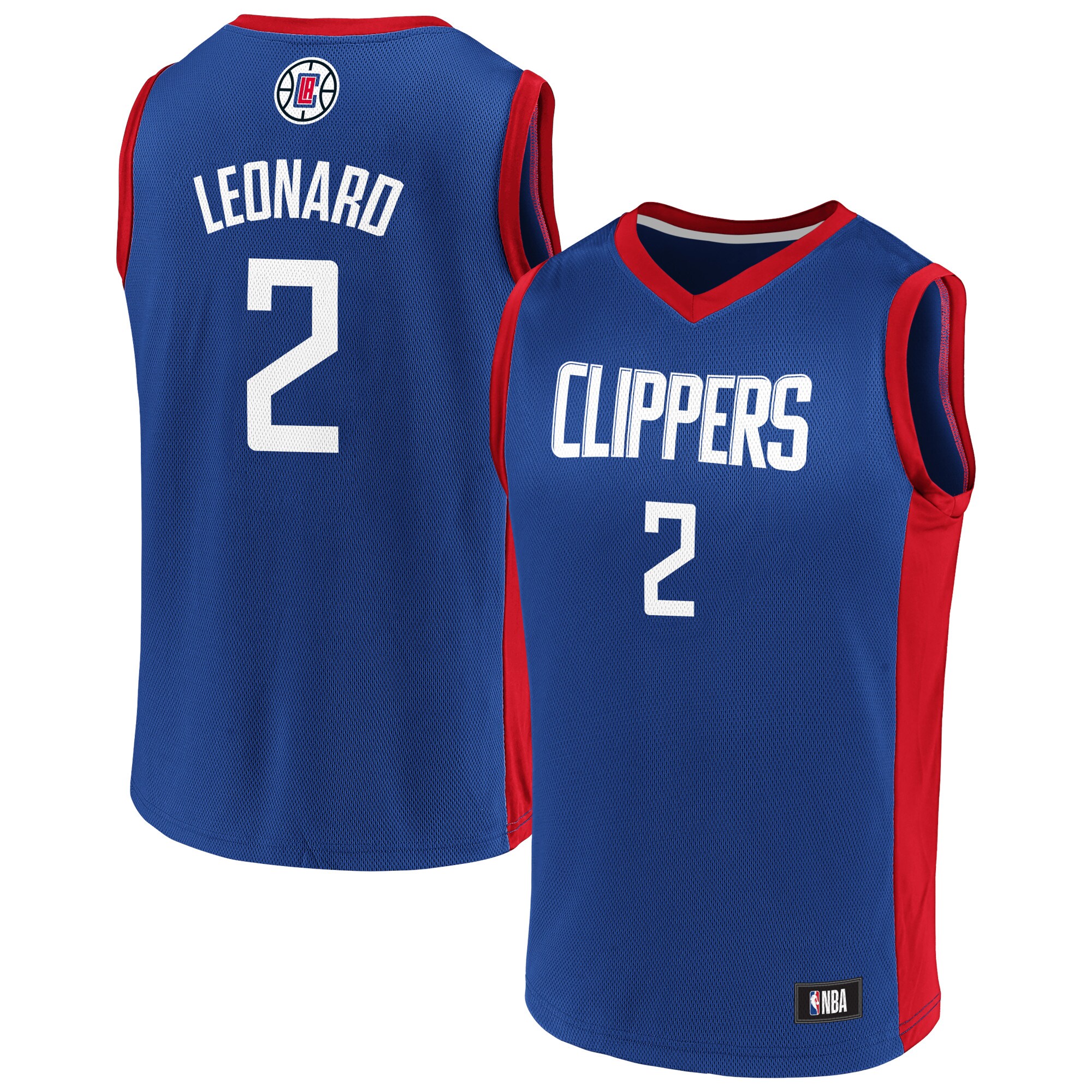 Men's Kawhi Leonard Royal LA Clippers Player Jersey - vstockx