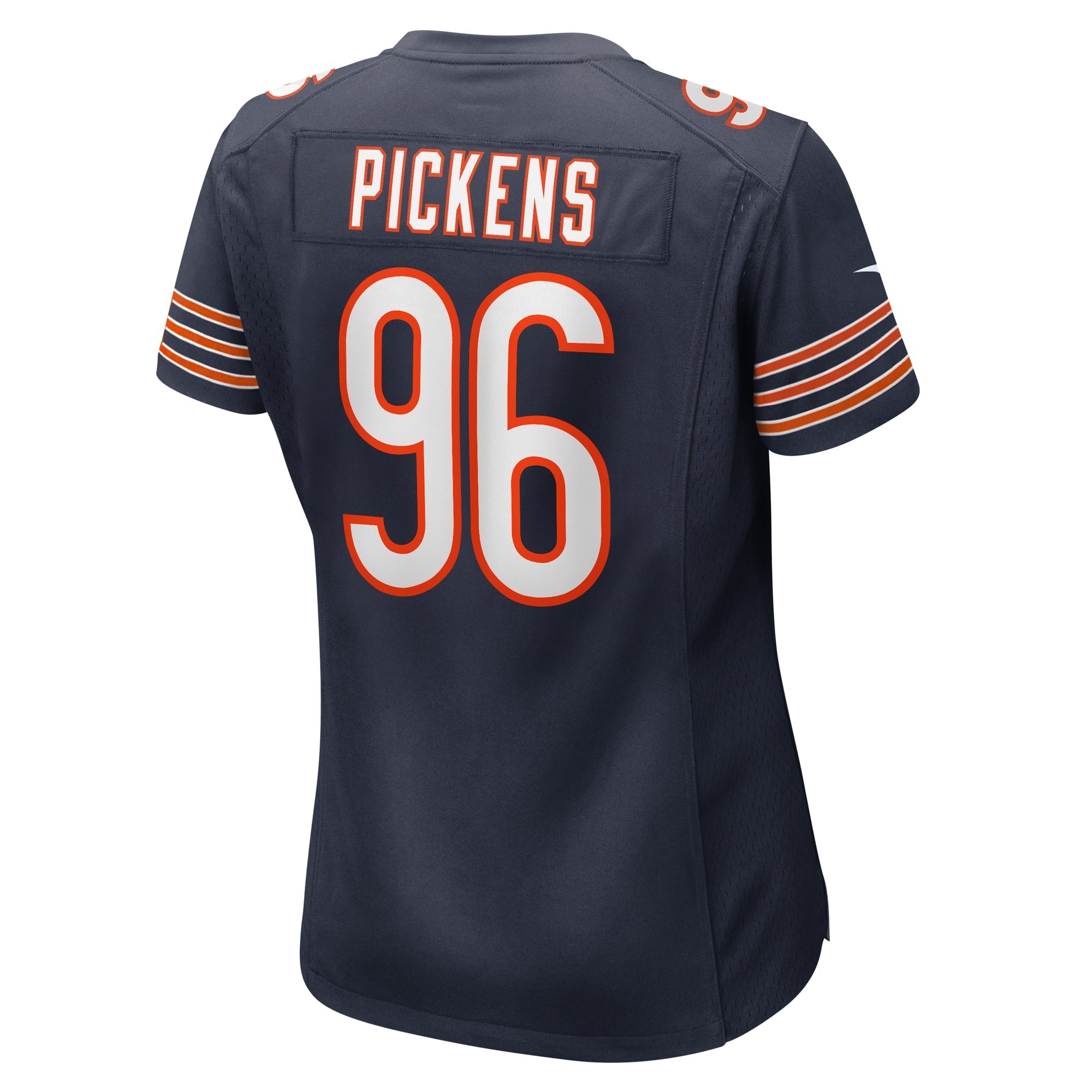 Women's Nike Zacch Pickens Navy Chicago Bears Team Game Jersey - vstockx