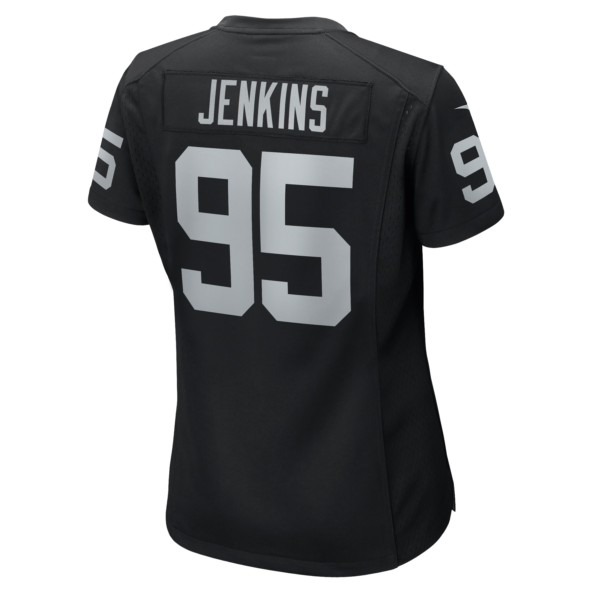 John Jenkins Las Vegas Raiders Nike Women's Game Jersey - Black - vstockx