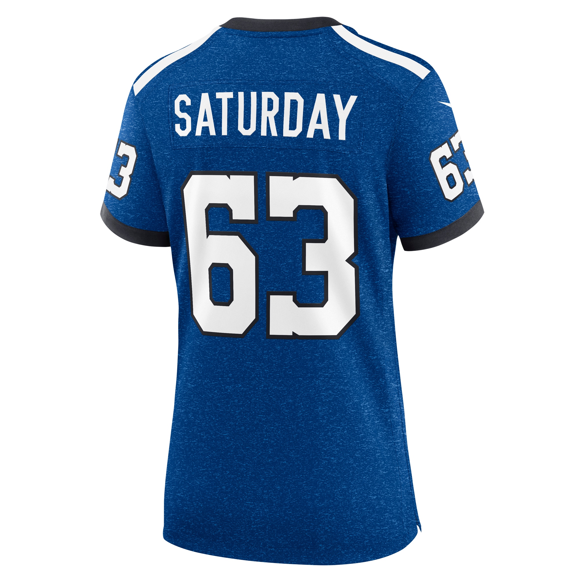 Jeff Saturday Indianapolis Colts Nike Women's Indiana Nights Alternate Game Jersey - Royal - vstockx