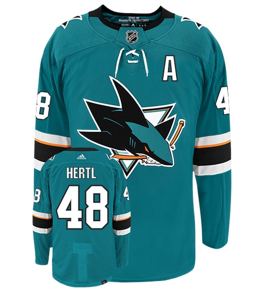 Tomas Hertl San Jose Sharks Adidas Primegreen Authentic NHL Hockey Jersey - vstockx