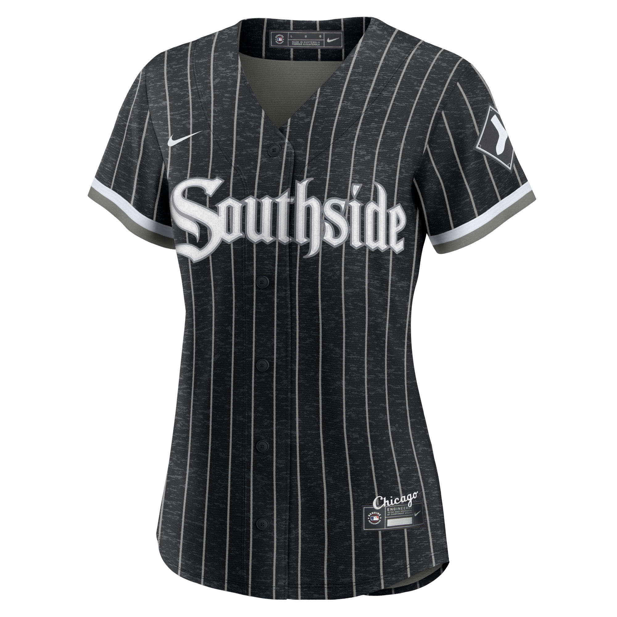 Yoan Moncada Chicago White Sox Nike Women's 2021 City Connect Replica Player Jersey - Black - vstockx