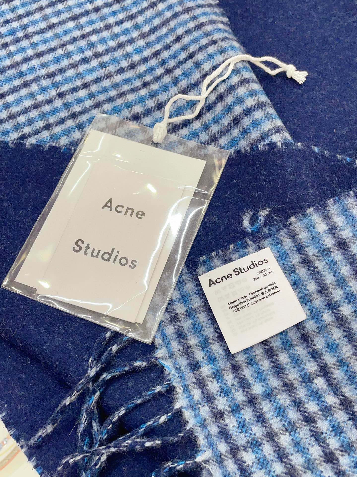 Streetwear Scarf Acne 328857 SIZE:200×30cm - vstockx