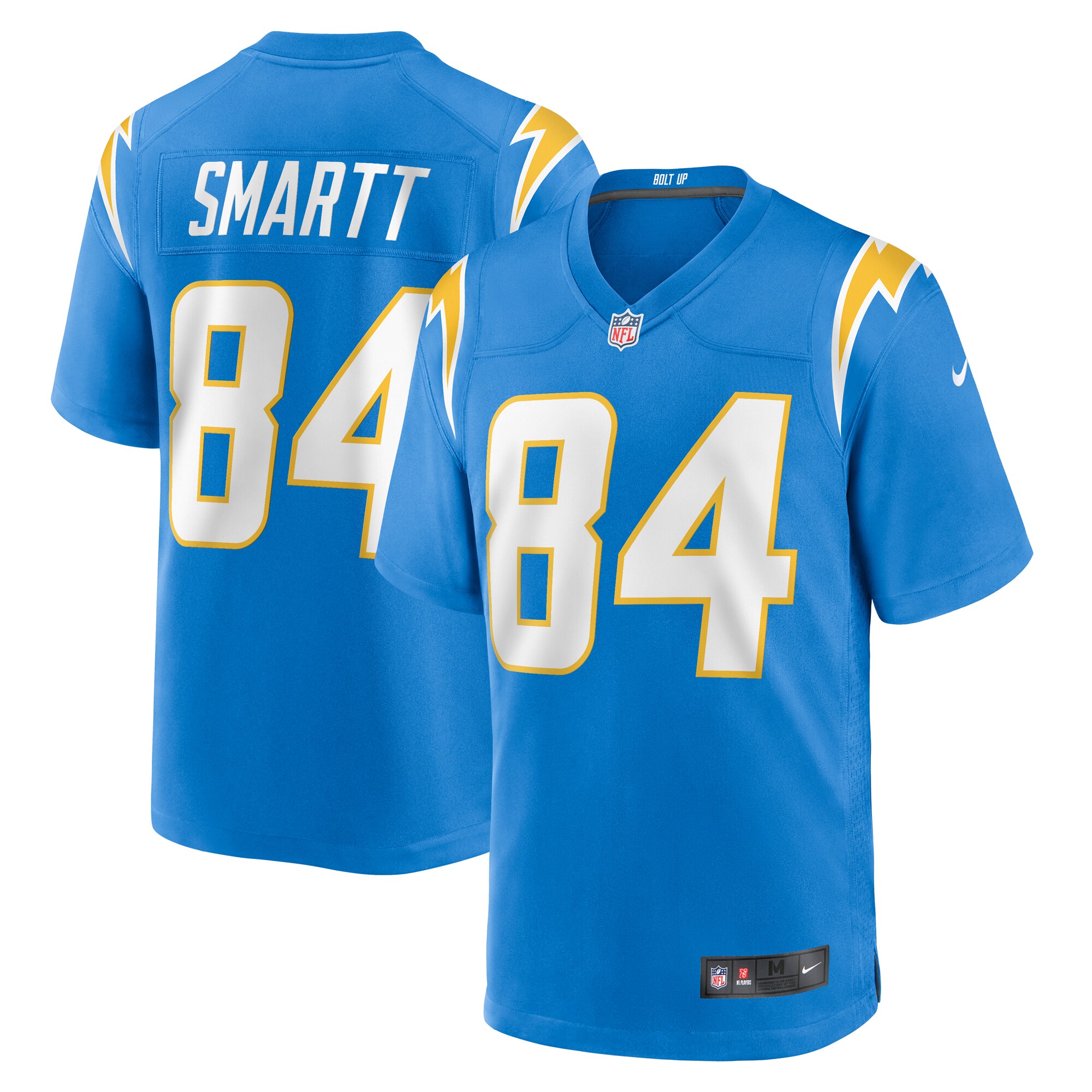 Stone Smartt Los Angeles Chargers Nike Team Game Jersey - Powder Blue - vstockx