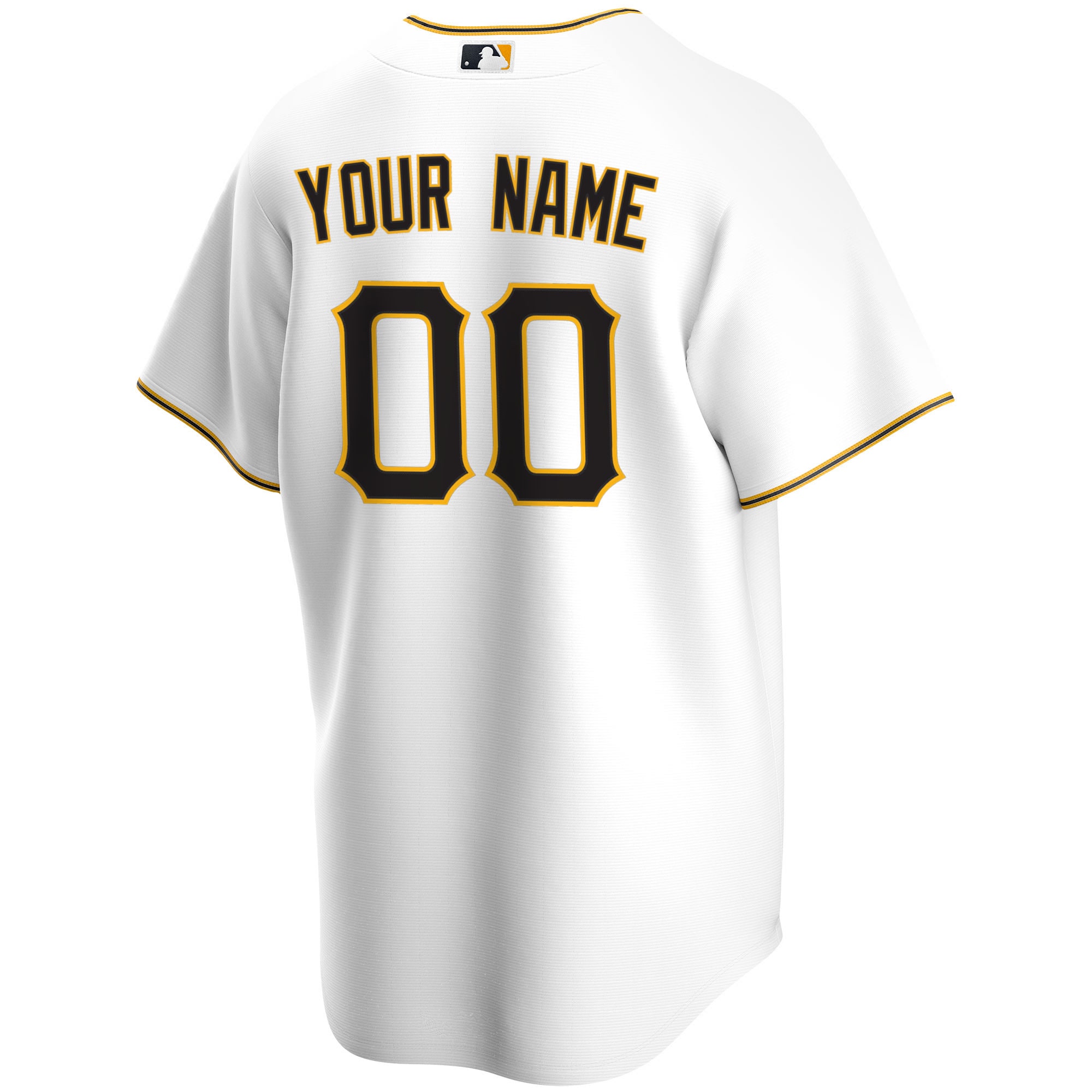 Pittsburgh Pirates Nike Home Replica Custom Jersey - White - vstockx