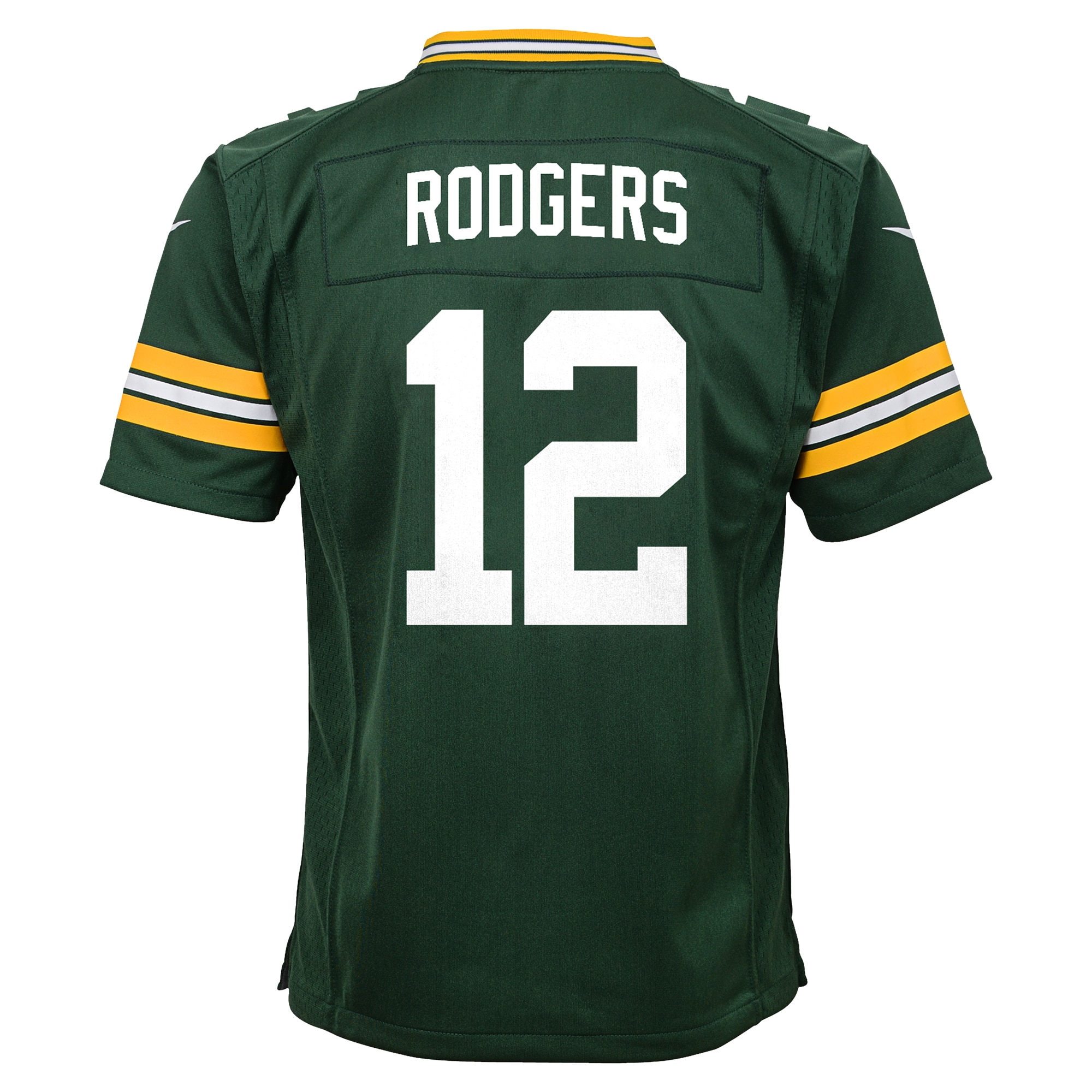 Aaron Rodgers Green Bay Packers Nike Youth Game Jersey - Green - vstockx