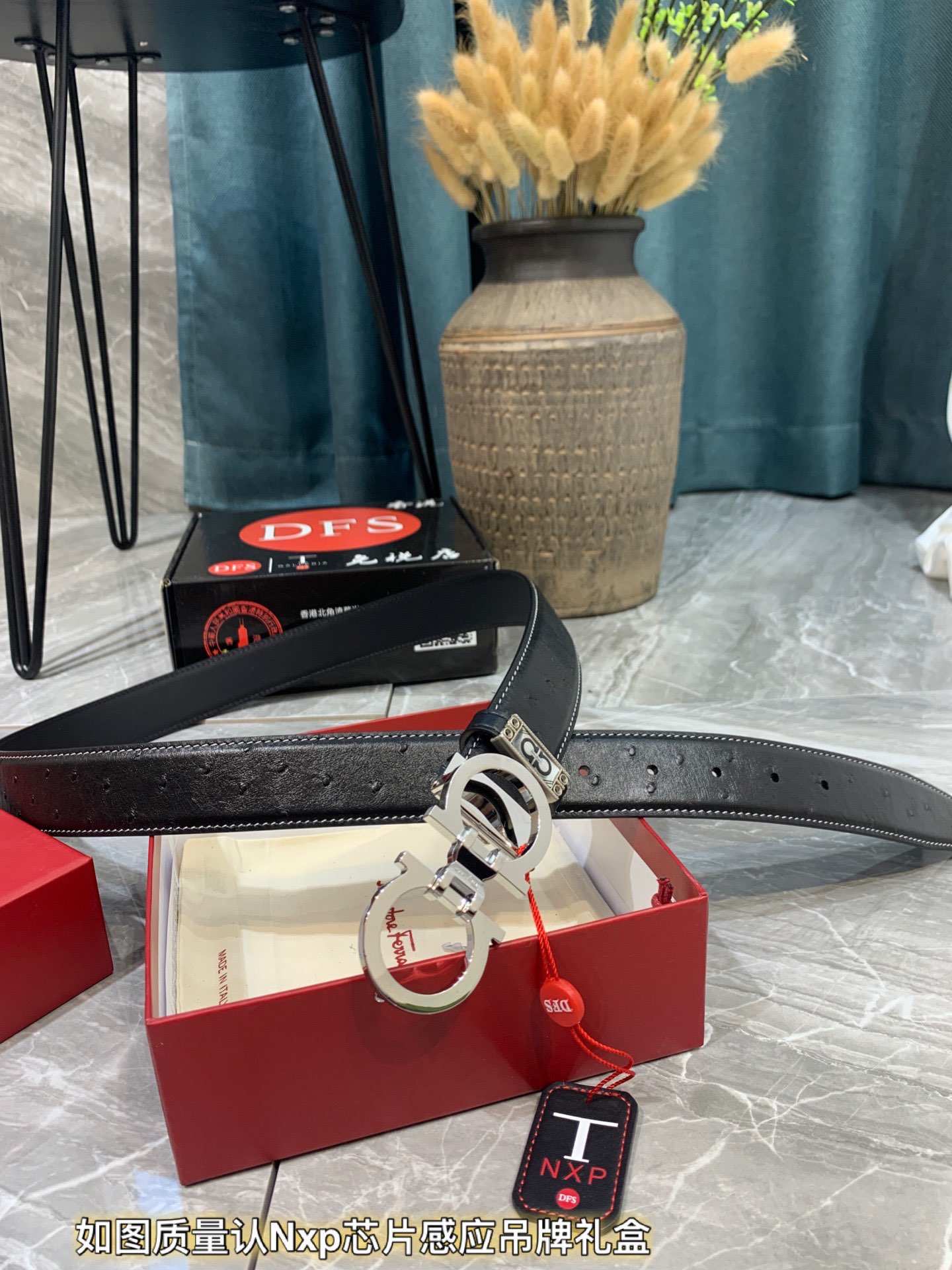 Streetwear Belt Ferragamo 319377 size:3.5cm - vstockx