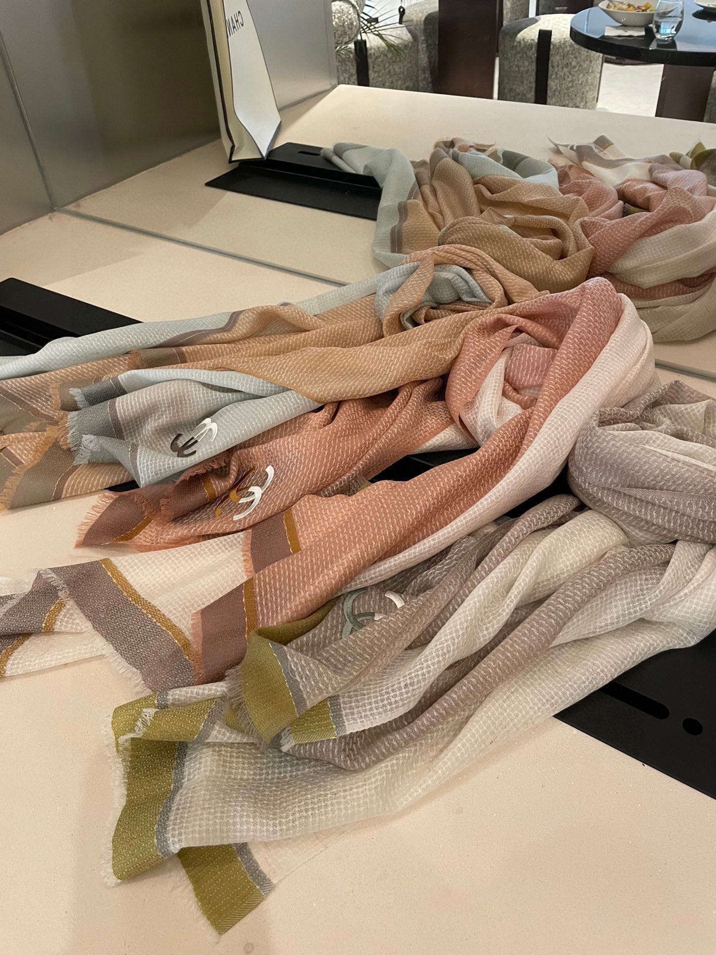 Streetwear Scarf CHANEL 328931 SIZE:30*180cm - vstockx