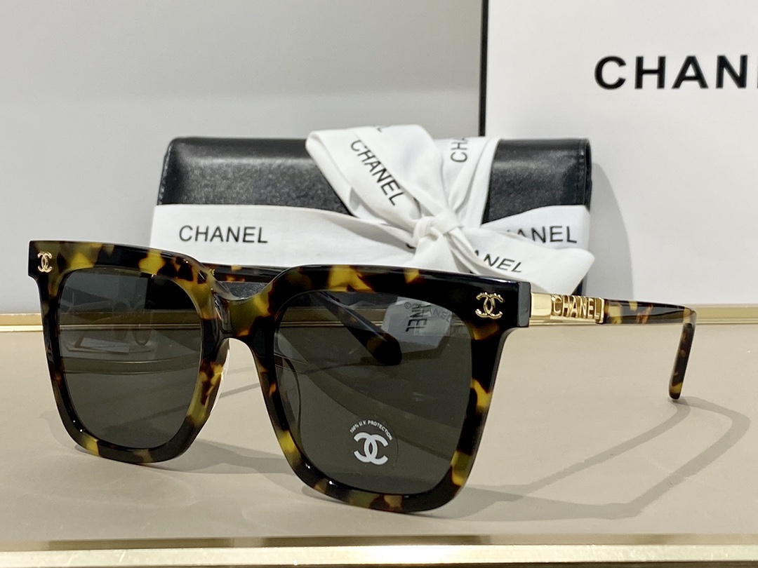 Sunglasses Chanel CH7329 size:56-22-145 - vstockx