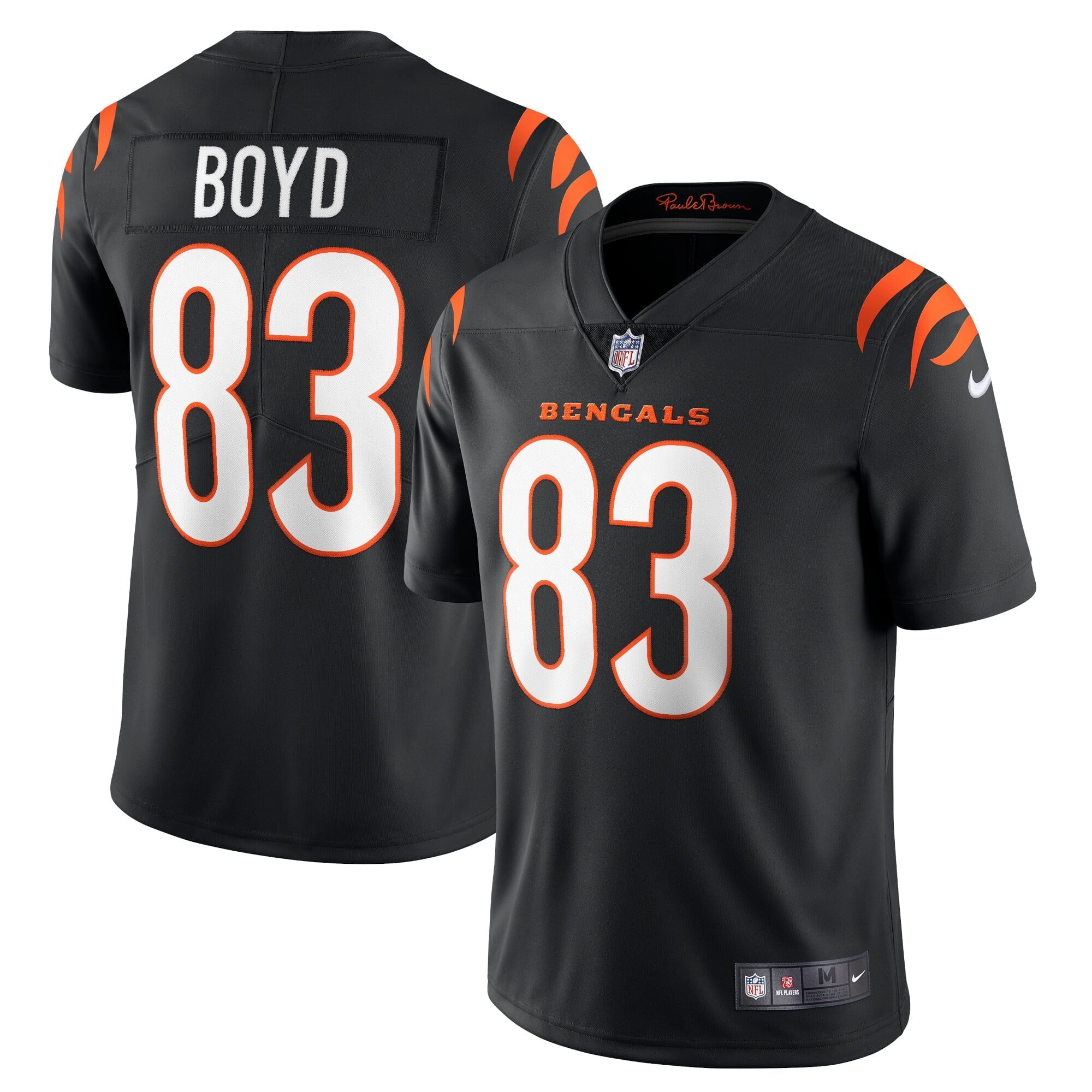 Men's Nike Tyler Boyd Black Cincinnati Bengals Vapor Limited Jersey - vstockx