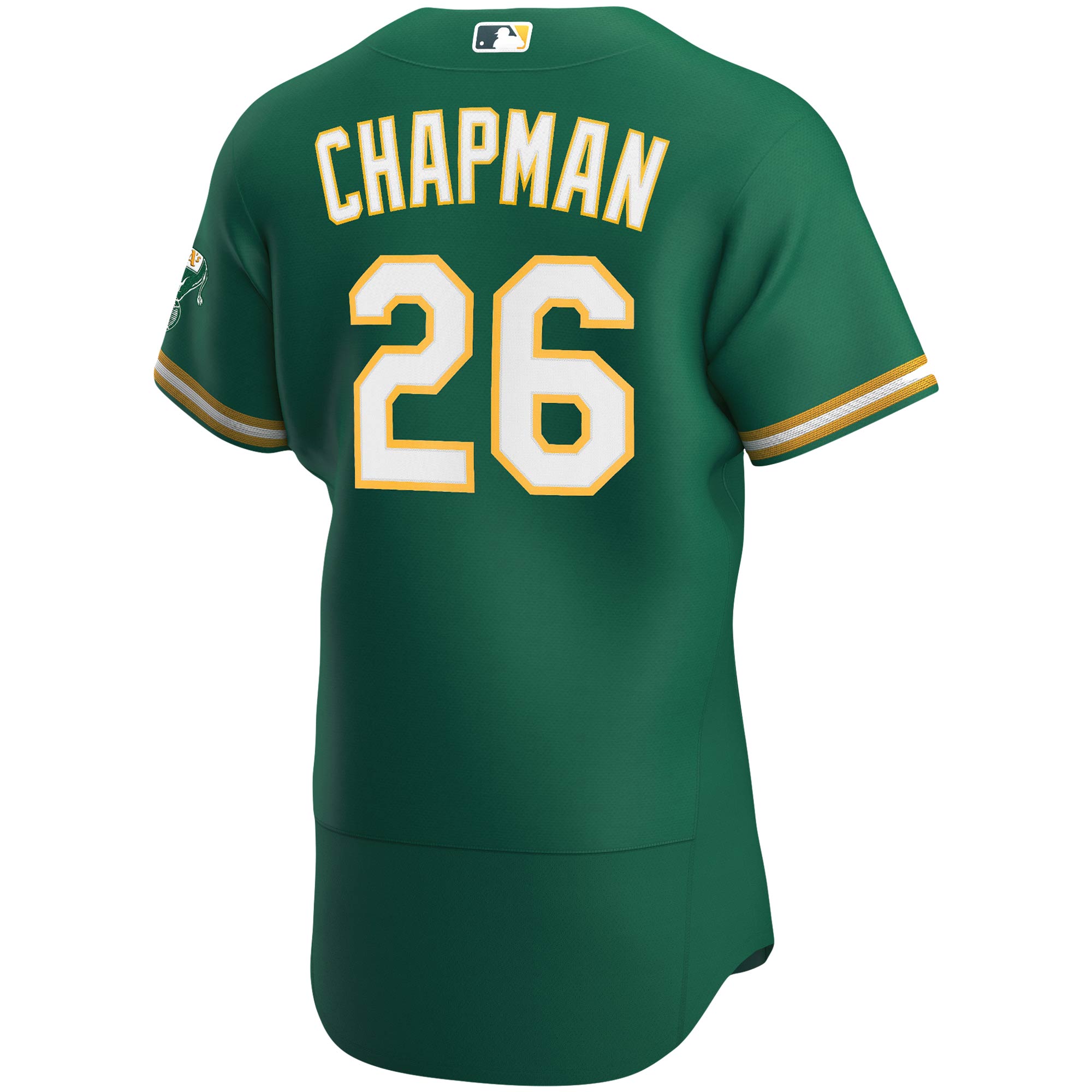 Matt Chapman Oakland Athletics Nike Alternate Authentic Player Jersey - Kelly Green - vstockx