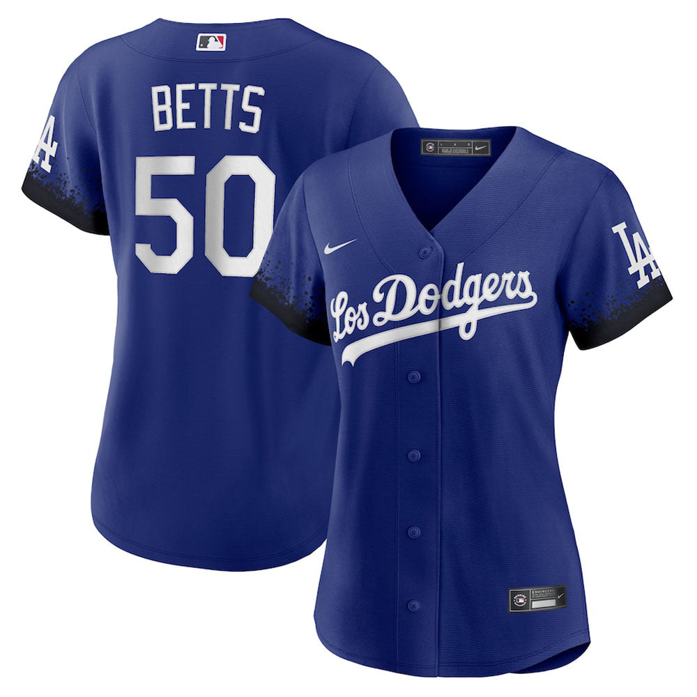 Women's Los Angeles Dodgers Mookie Betts City Connect Replica Jersey - Royal - vstockx