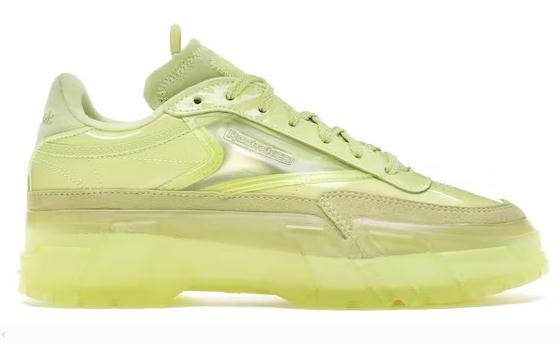 Reebok Club C Cardi High Vis Green (Women's) - vstockx