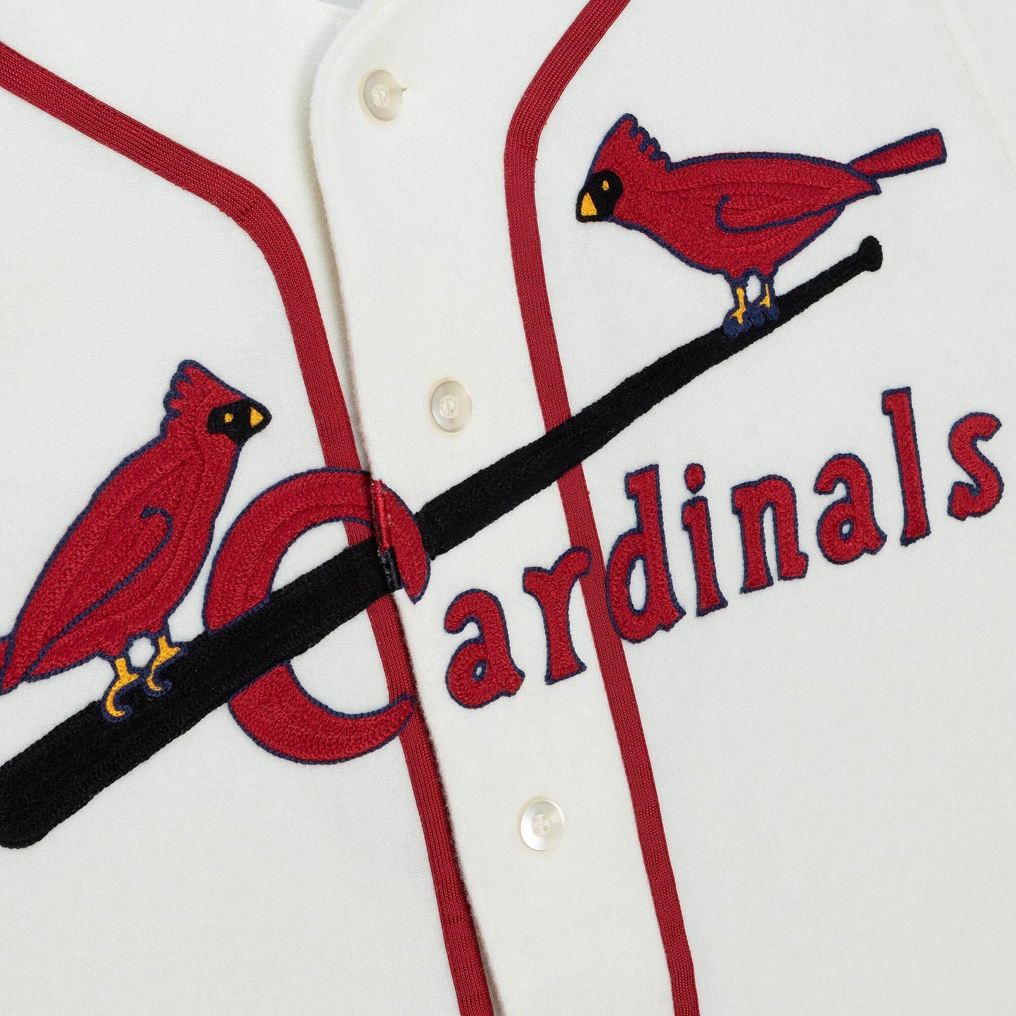 Authentic Stan Musial St. Louis Cardinals Home 1944 Jersey - vstockx