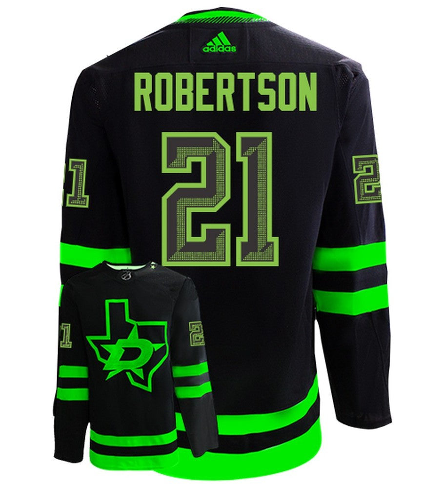 Jason Robertson Dallas Stars Adidas Primegreen Authentic NHL Hockey Jersey - vstockx