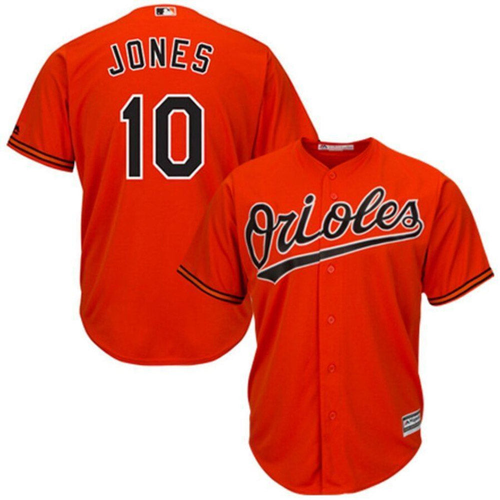 Men's Baltimore Orioles Adam Jones Replica Alternate Jersey - Orange - vstockx