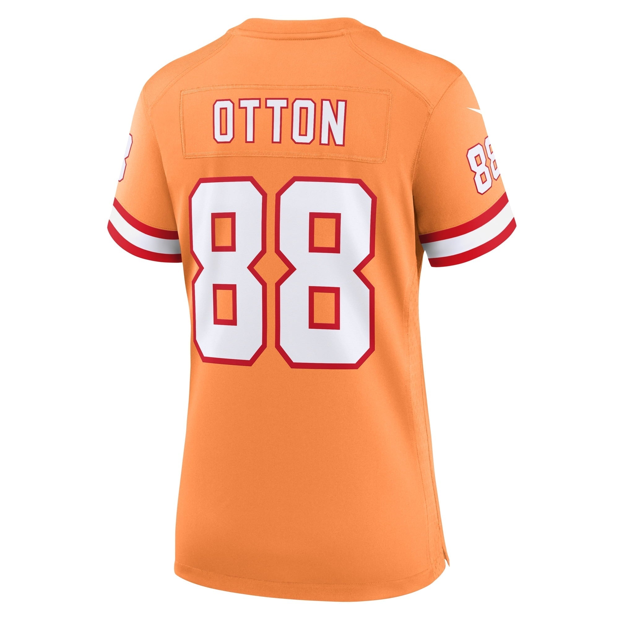 Women's Nike Cade Otton Orange Tampa Bay Buccaneers Throwback Game Jersey - vstockx