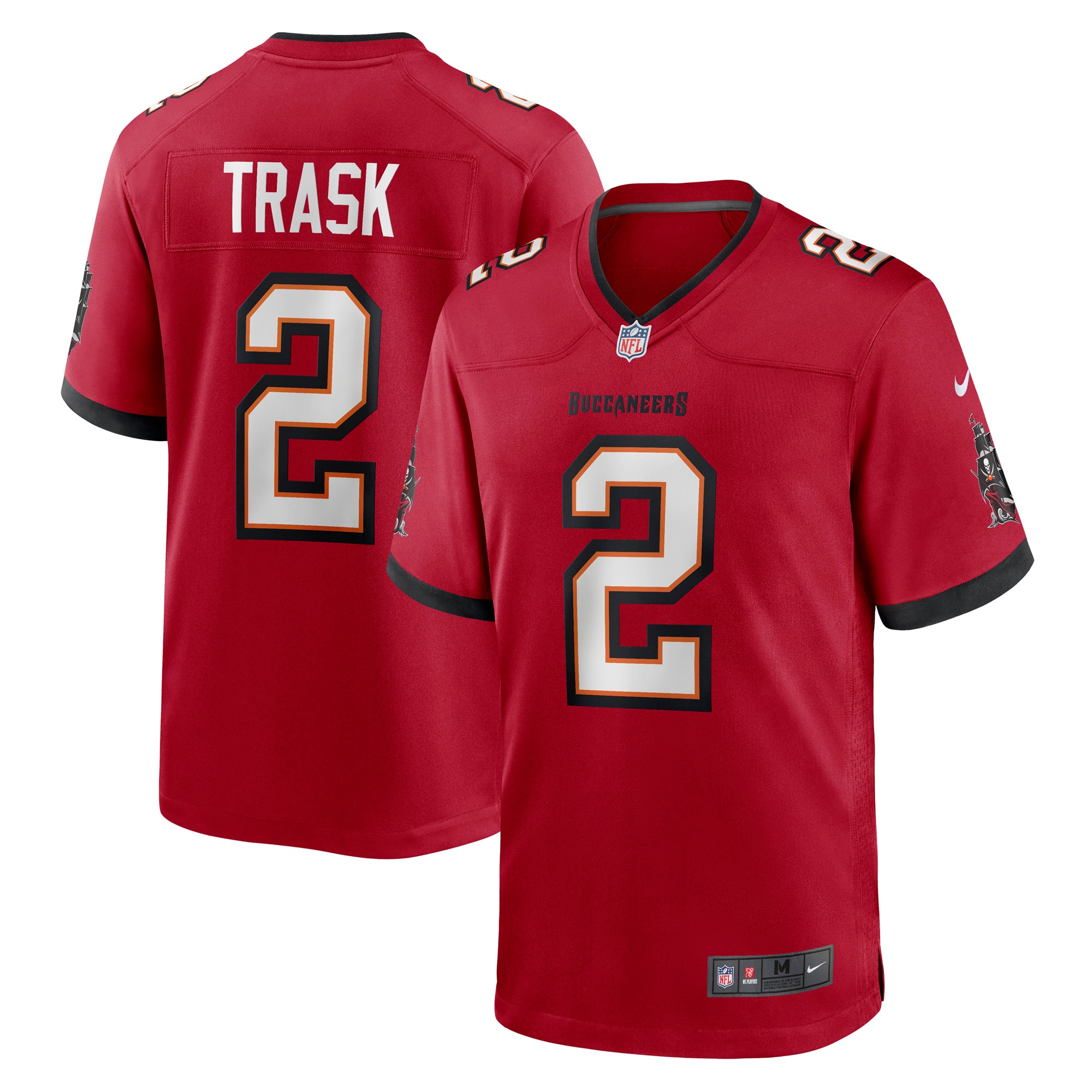 Kyle Trask Tampa Bay Buccaneers Nike Game Player Jersey - Red - vstockx