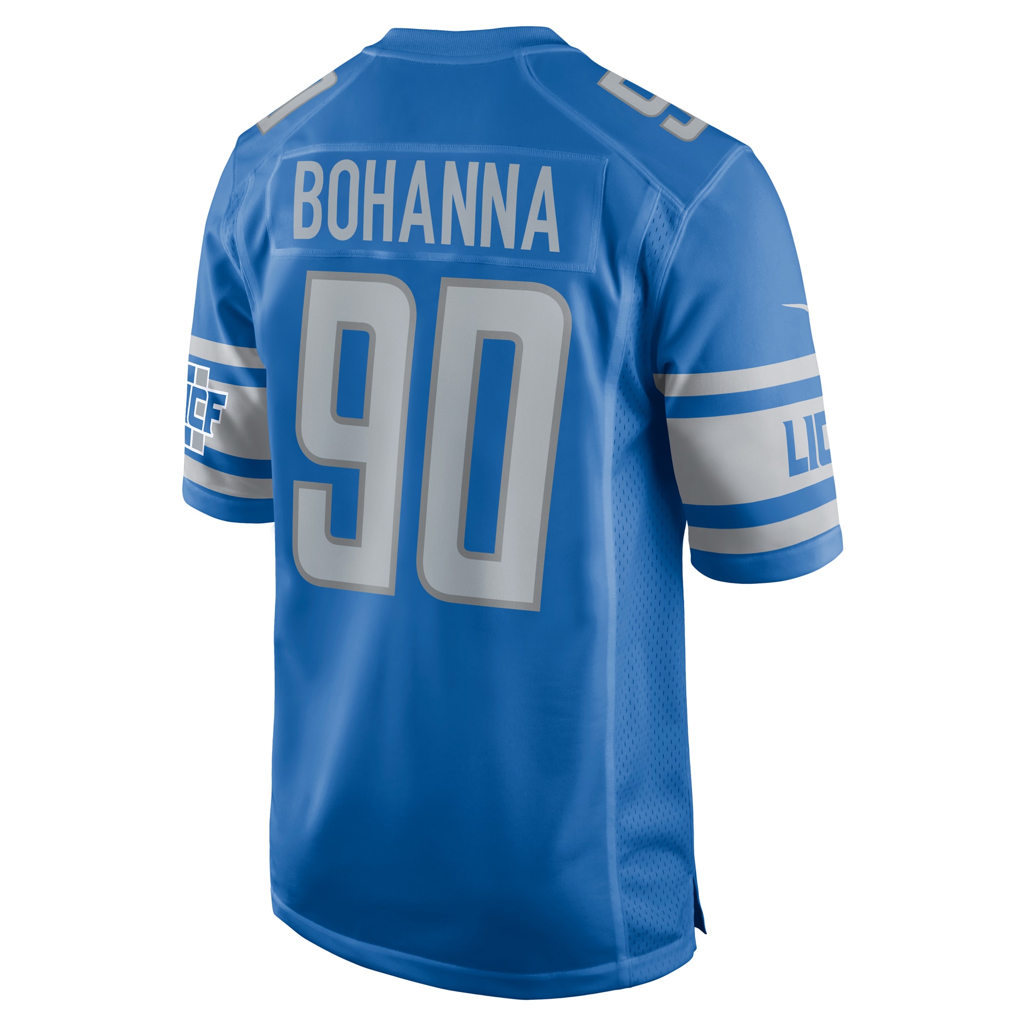 Quinton Bohanna Detroit Lions Nike Team Game Jersey - Blue - vstockx