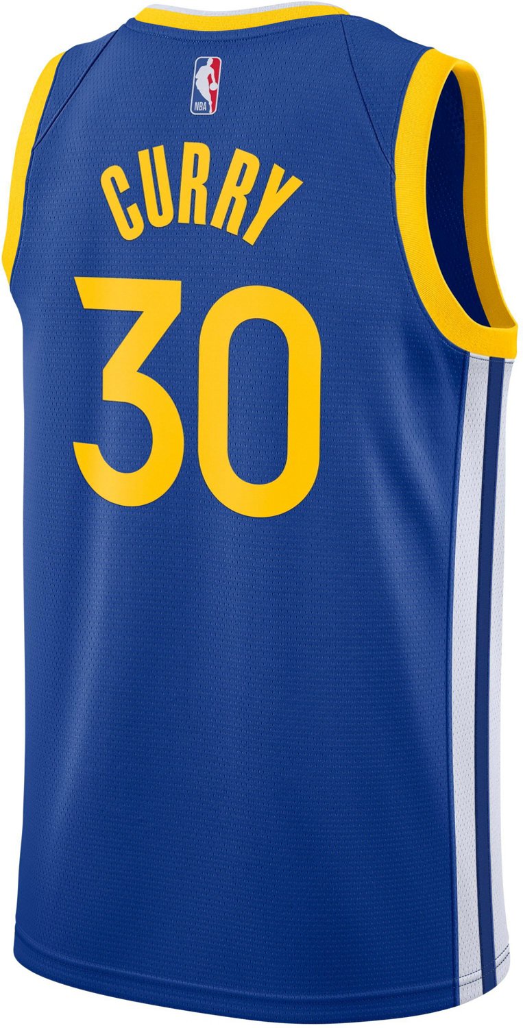 Nike Men's Golden State Warriors Stephen Curry 30 Icon Edition Swingman Jersey - vstockx