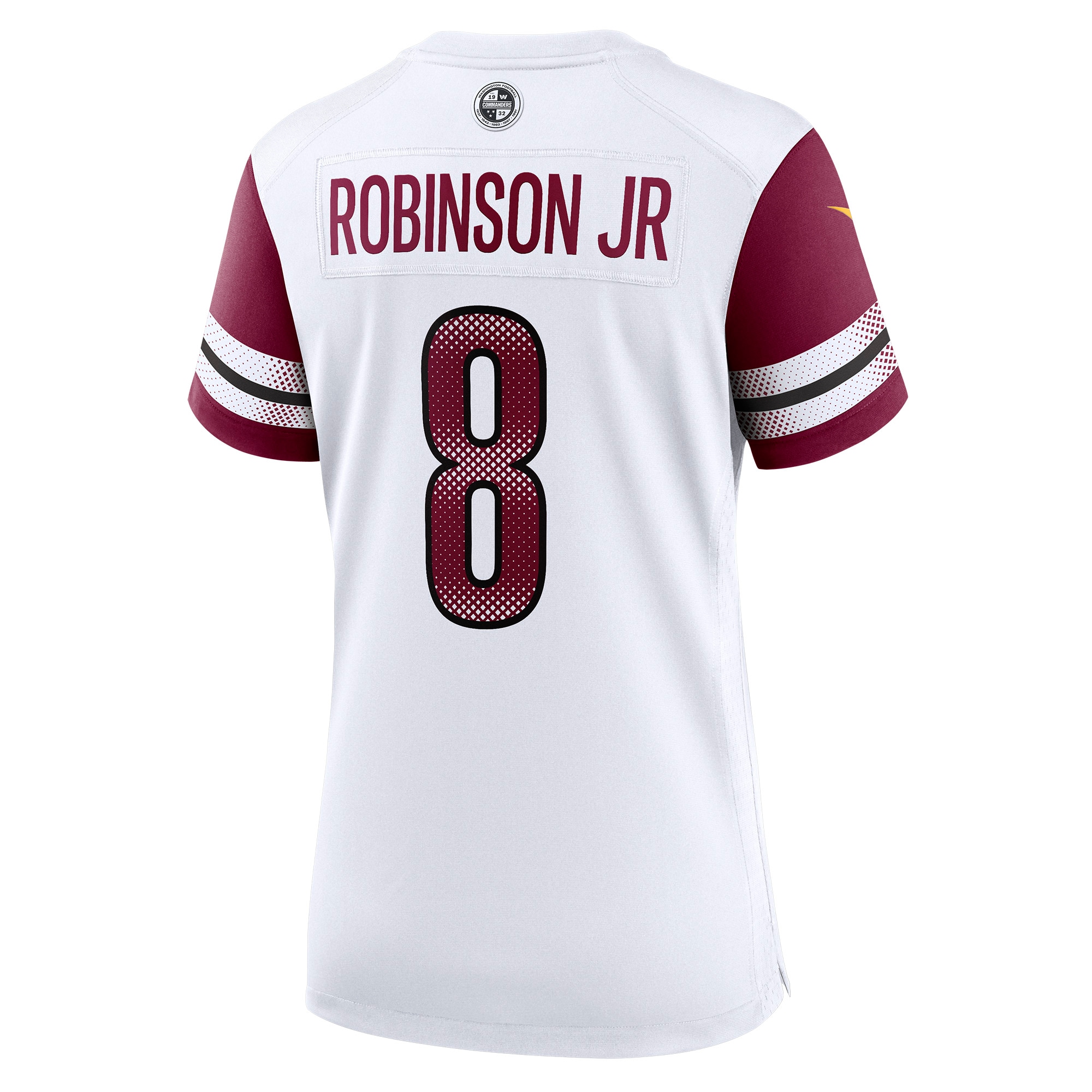 Brian Robinson Jr. Washington Commanders Nike Women's Away Game Player Jersey - White - vstockx