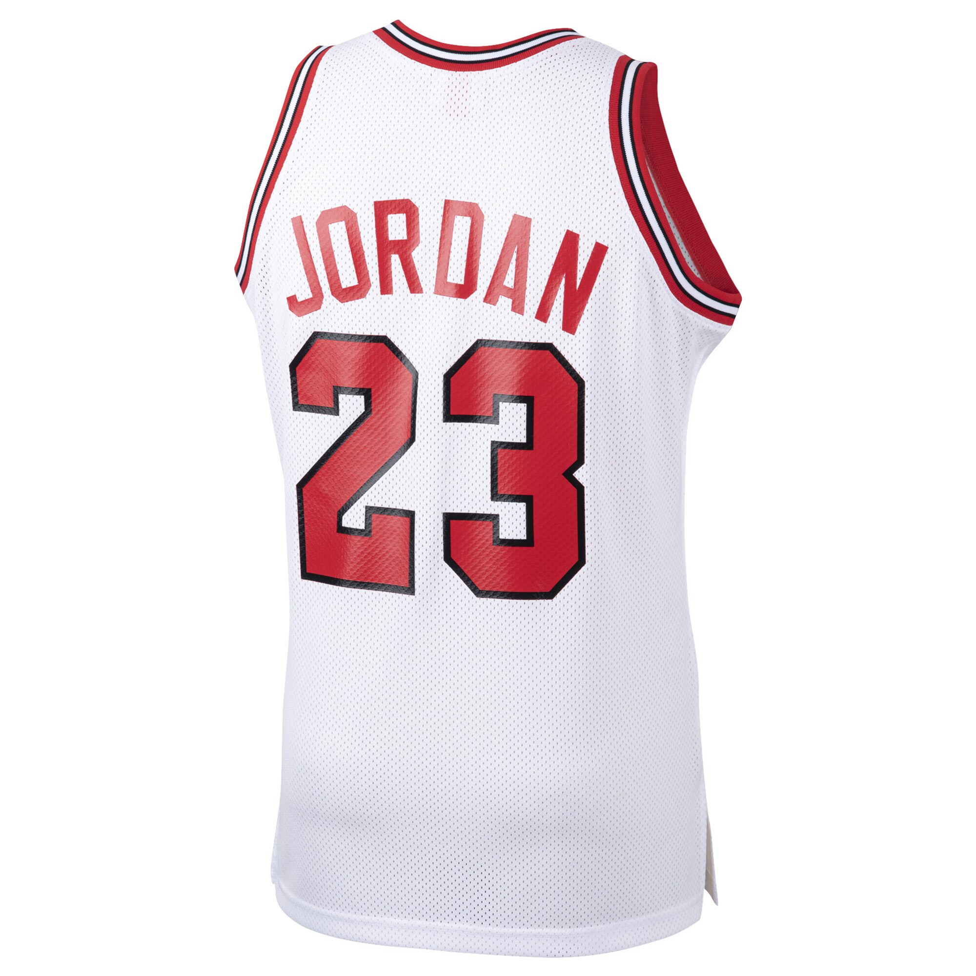 Michael Jordans Chicago Bulls Mitchell & Ness 1984-85 Hardwood Classics Rookie Authentic Jersey - White - vstockx