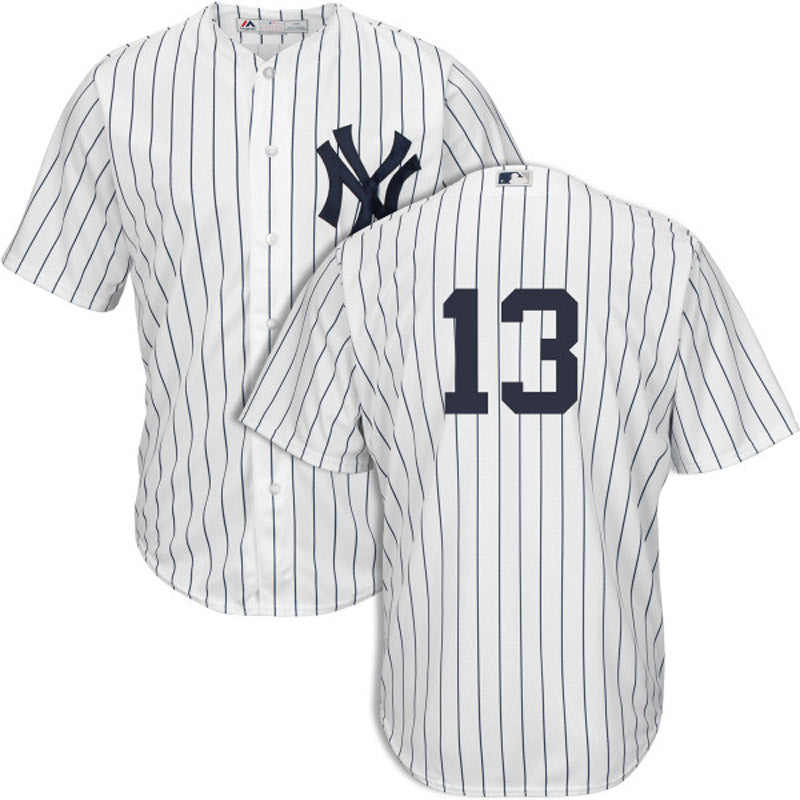 Men's New York Yankees Alex Rodriguez Replica Home Jersey - White - vstockx