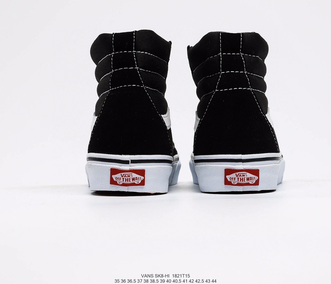 Vans Sk8-Hi Black White - vstockx