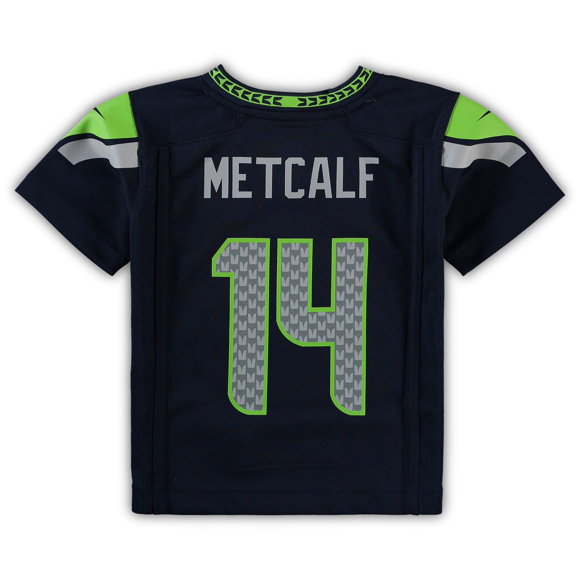DK Metcalf Seattle Seahawks Nike Toddler Game Jersey - Navy - vstockx
