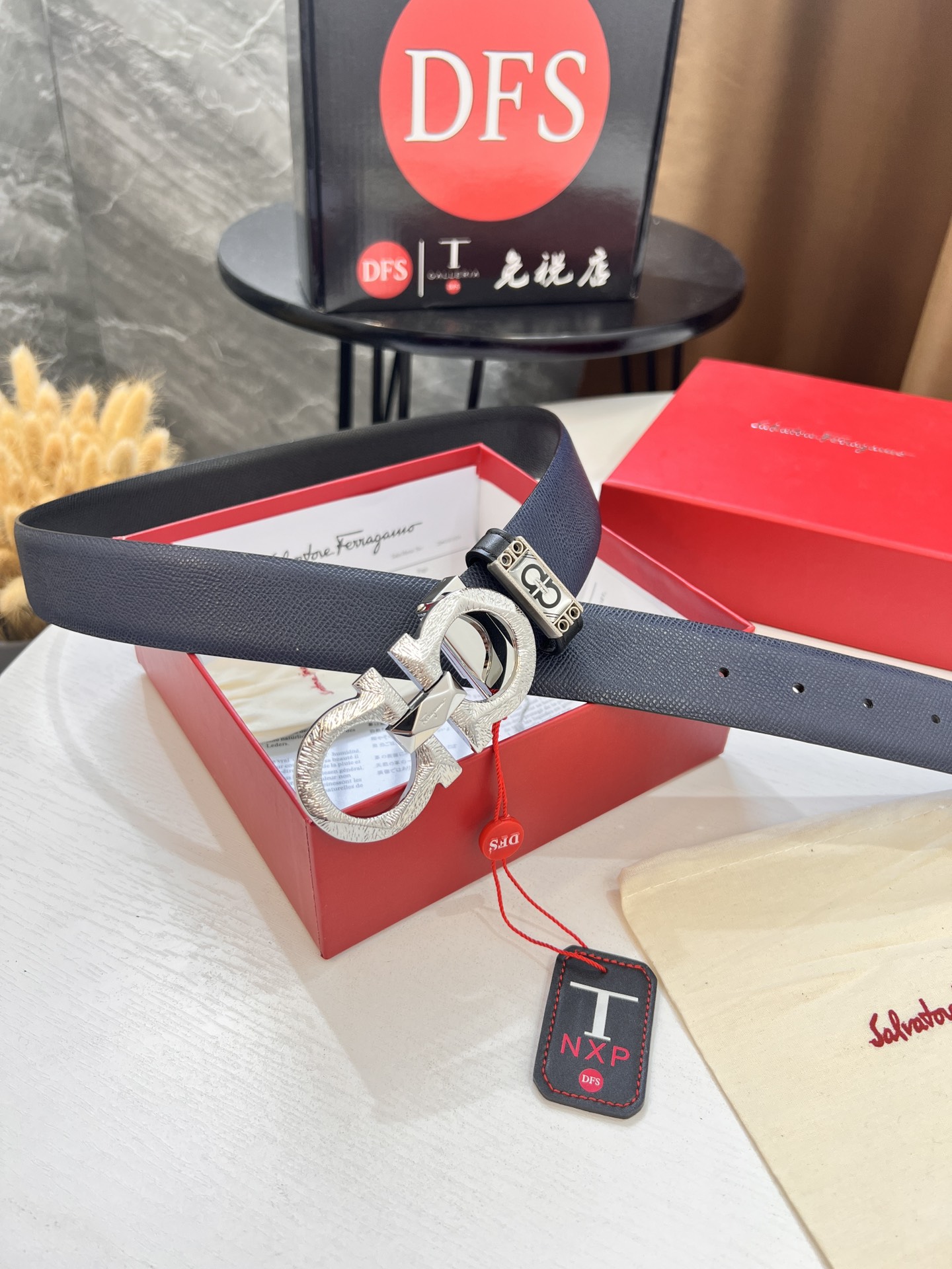 Streetwear Belt Ferragamo 319690 size:3.5cm - vstockx