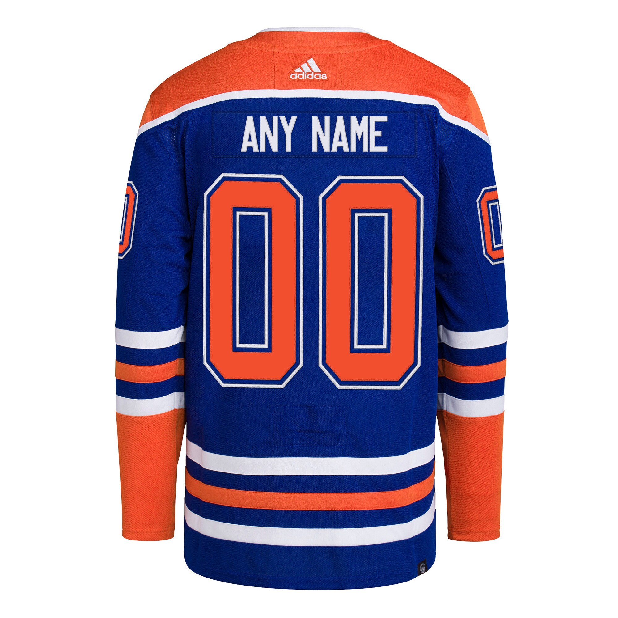Edmonton Oilers adidas Home Primegreen Authentic Pro Custom Jersey - Royal - vstockx