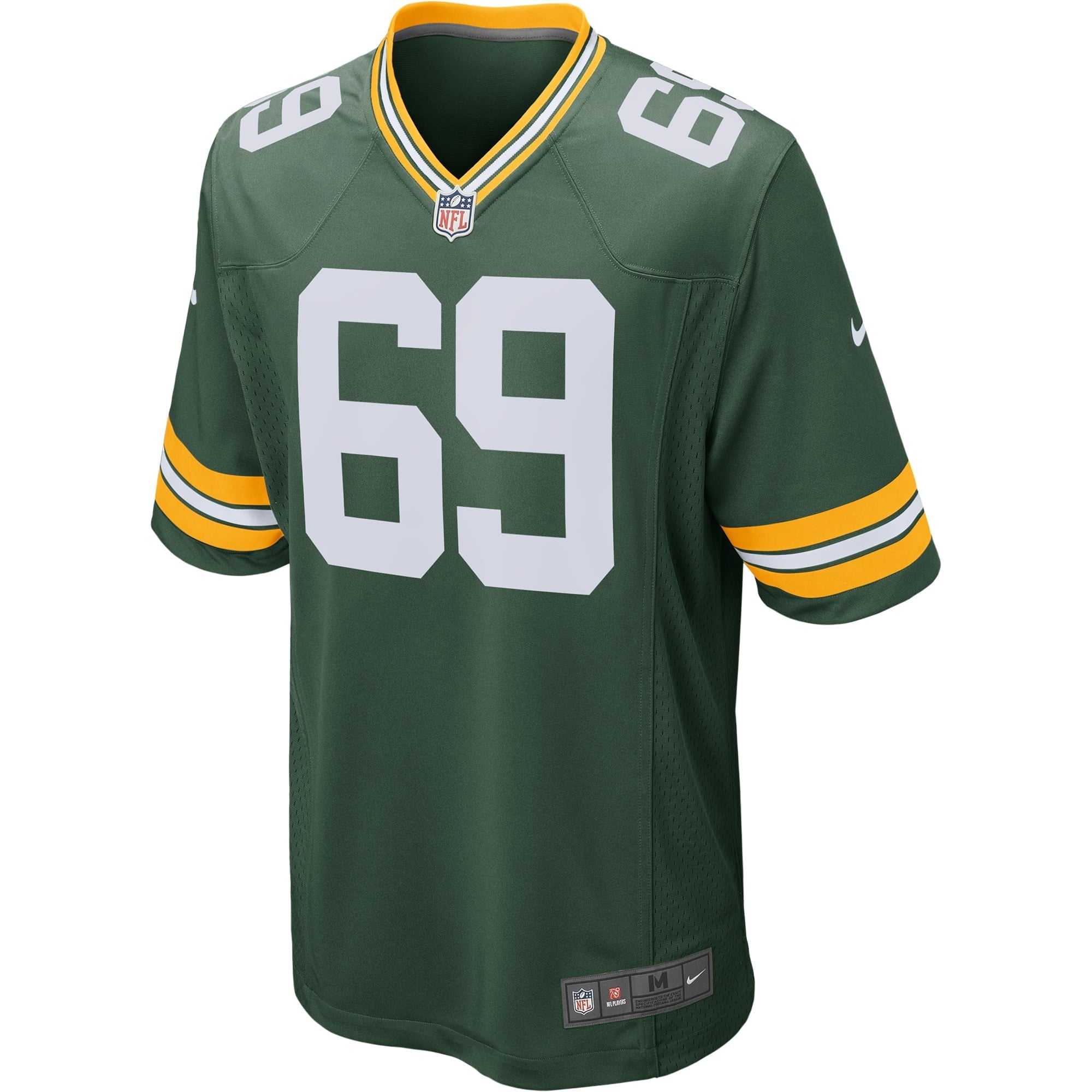 Men's Nike David Bakhtiari Green Green Bay Packers Game Player Jersey - vstockx